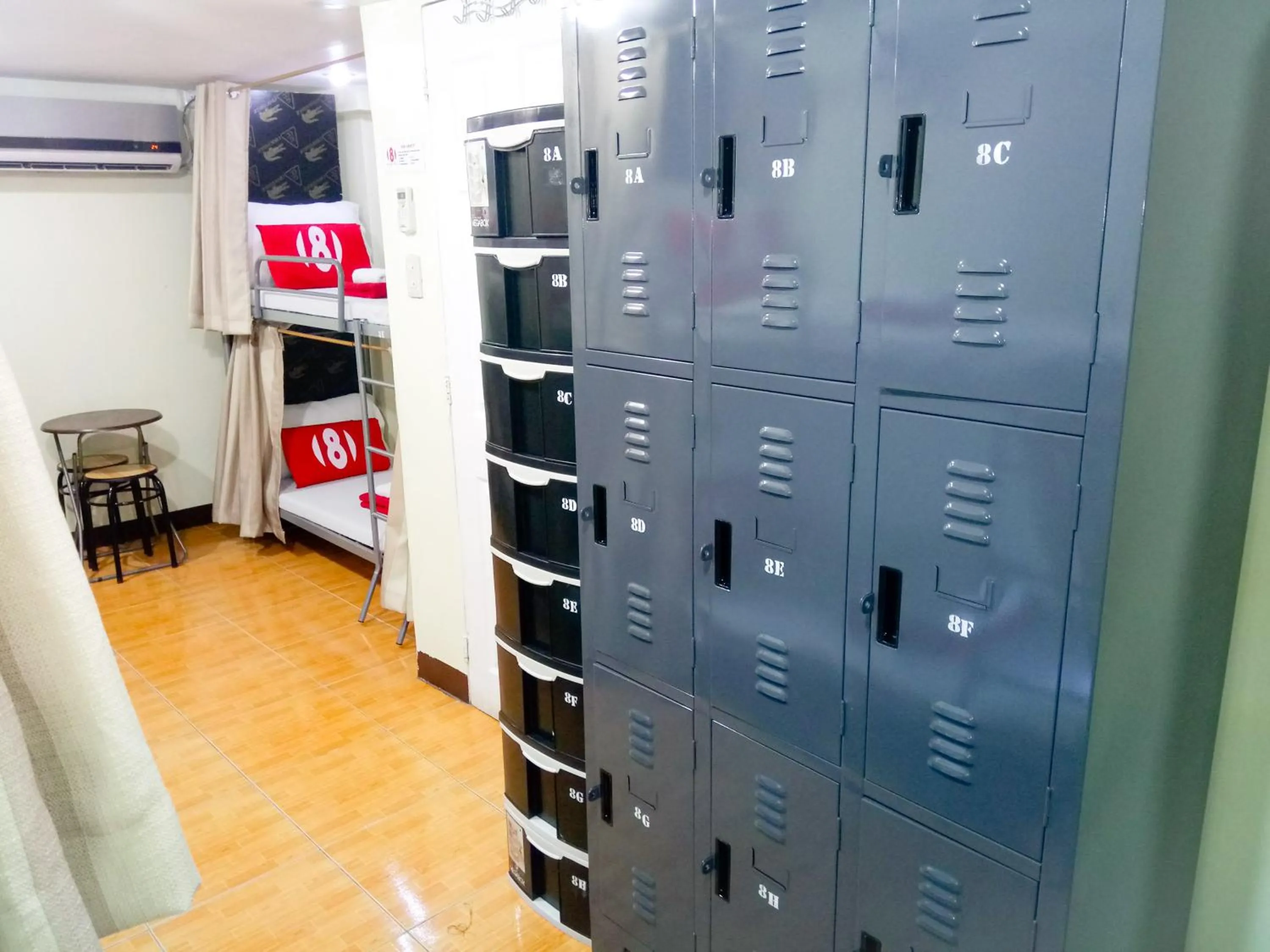 Decorative detail in 8Hostel