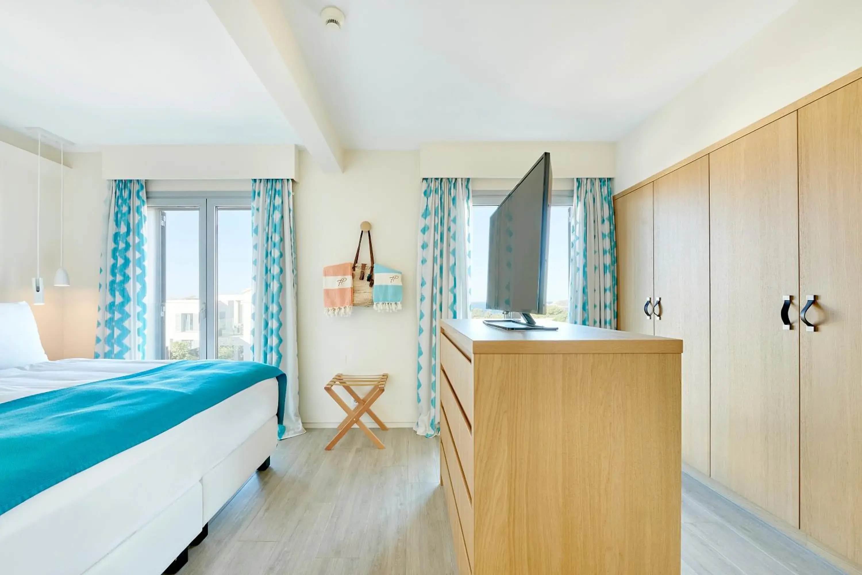 Photo of the whole room, Bed in 7Pines Resort Ibiza, part of Destination by Hyatt Photo of the whole room, Bed in 7Pines Resort Ibiza, part of Destination by Hyatt