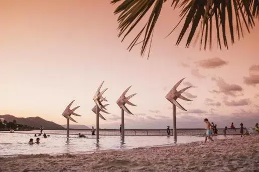 Aqua park, Beach in Cairns Central Plaza Apartment Hotel