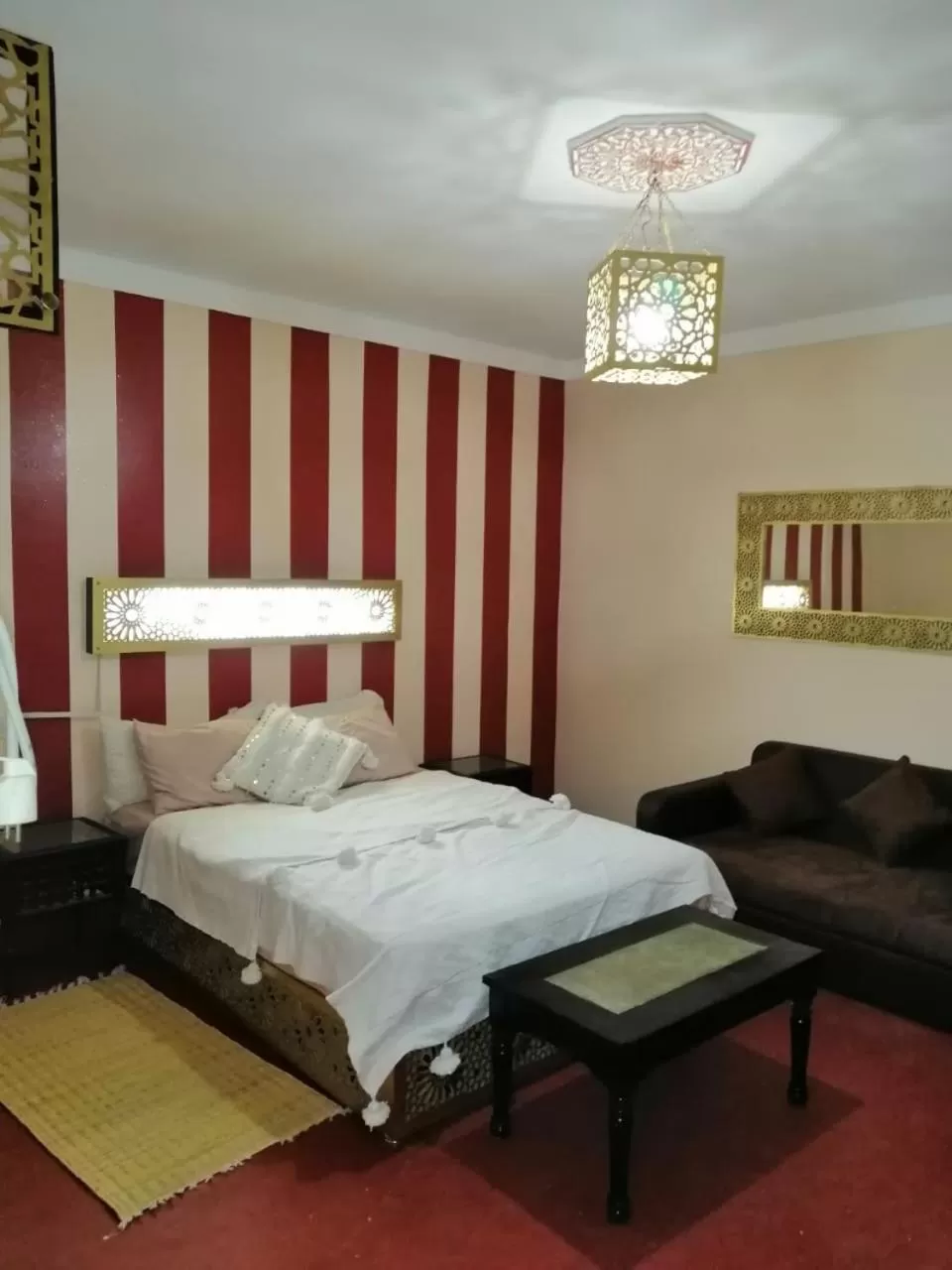 Bed in Riad Darga Rouge