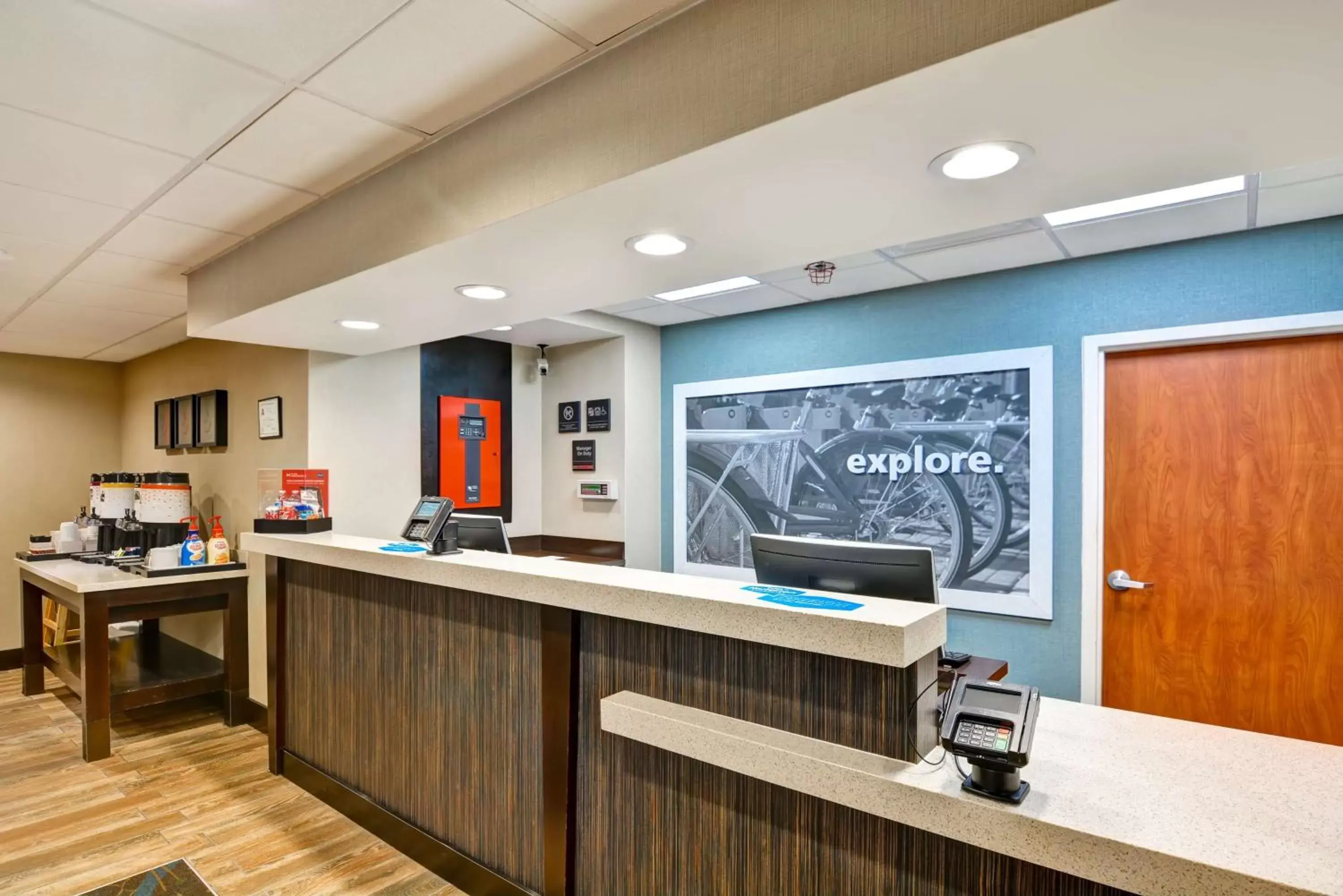 Lobby or reception, Lobby/Reception in Hampton Inn Hendersonville