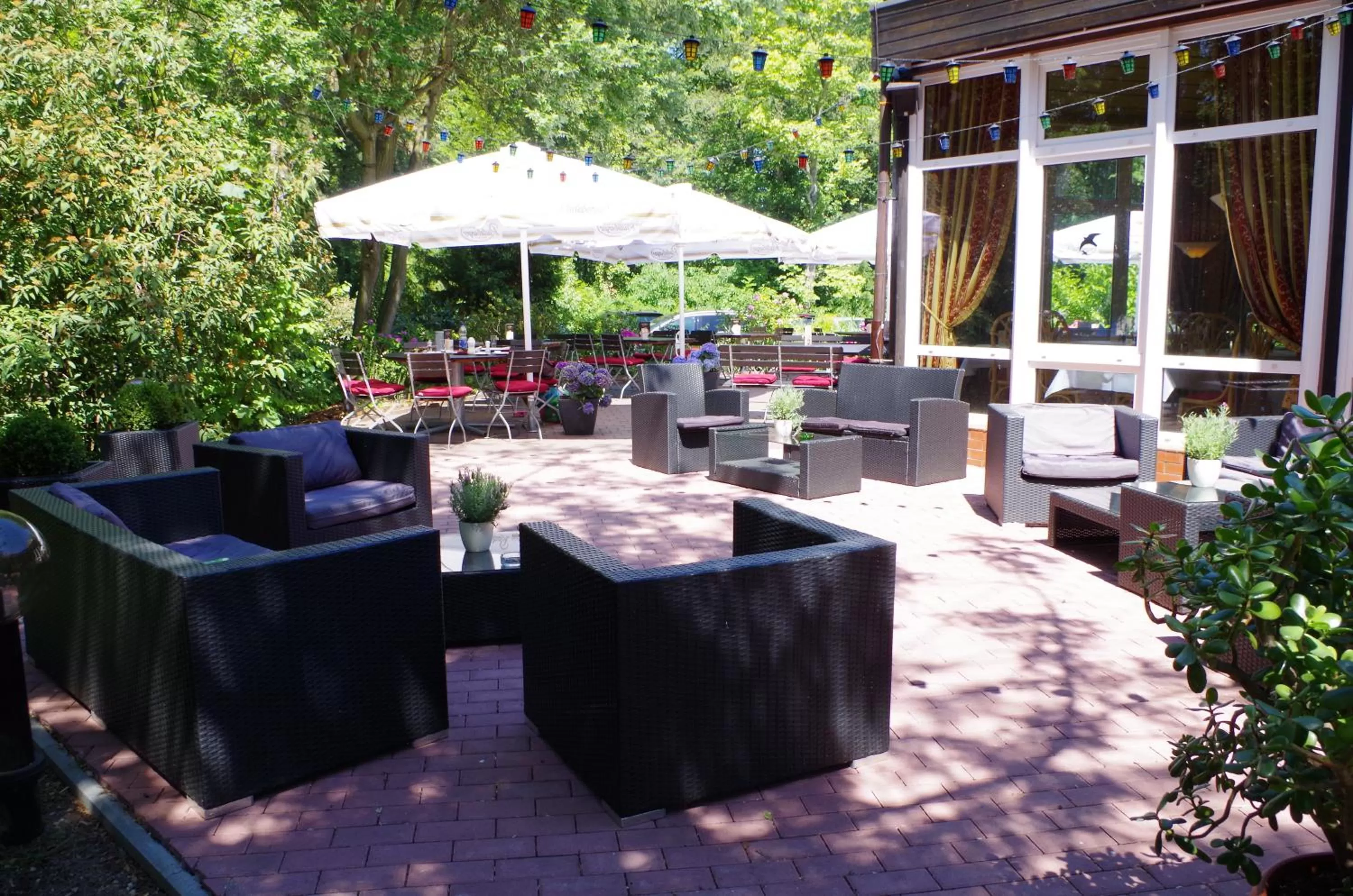 Balcony/Terrace in Parkhotel Diani