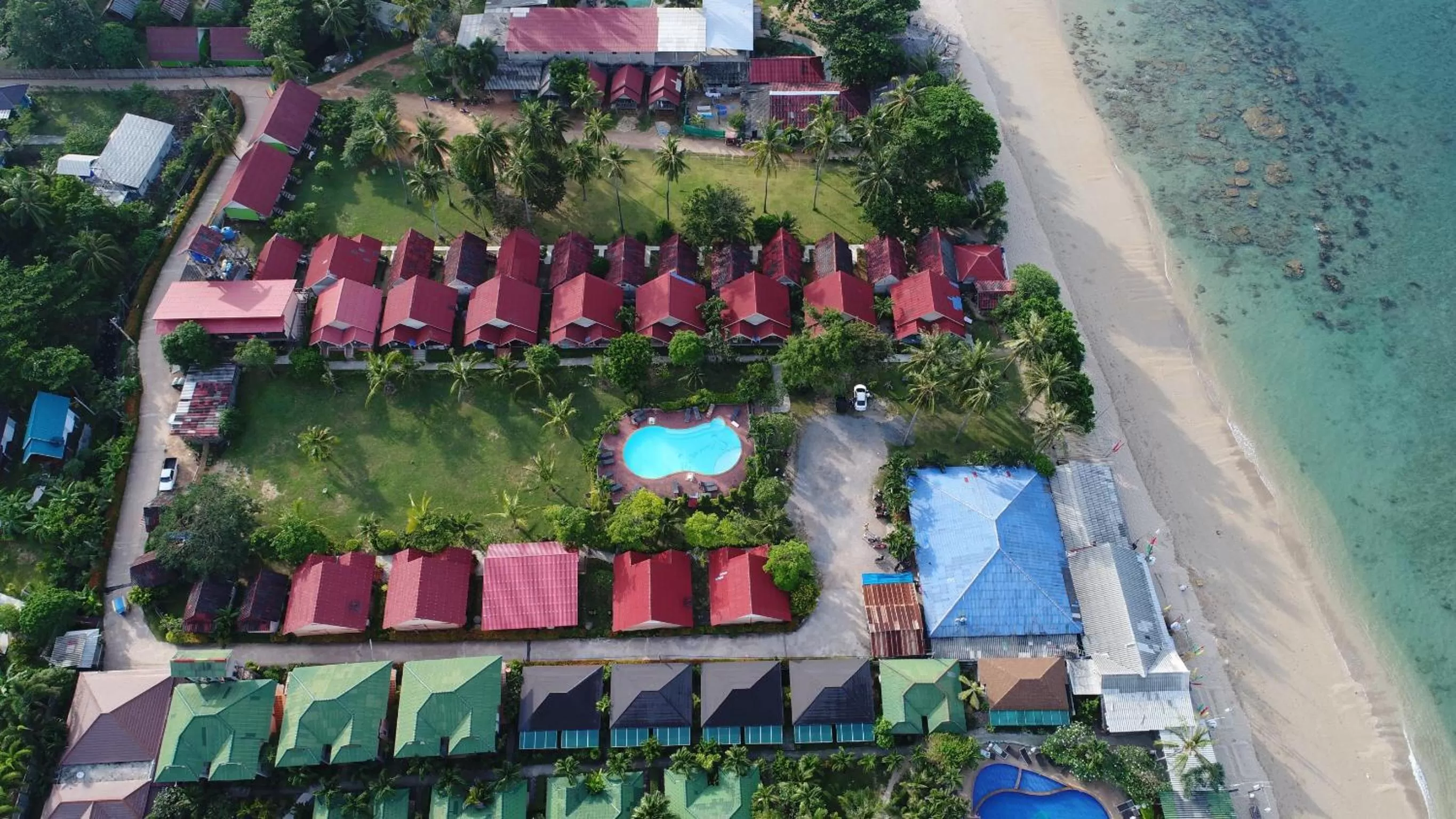 Bird's eye view in Lanta Emerald Bungalow