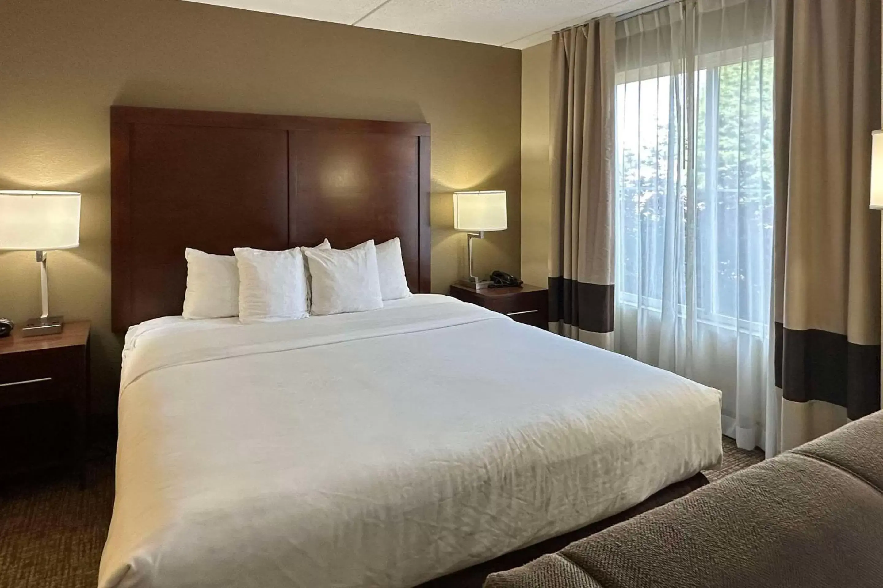 Bedroom, Bed in Charlotte Suites by IHG Bedroom, Bed in Charlotte Suites by IHG