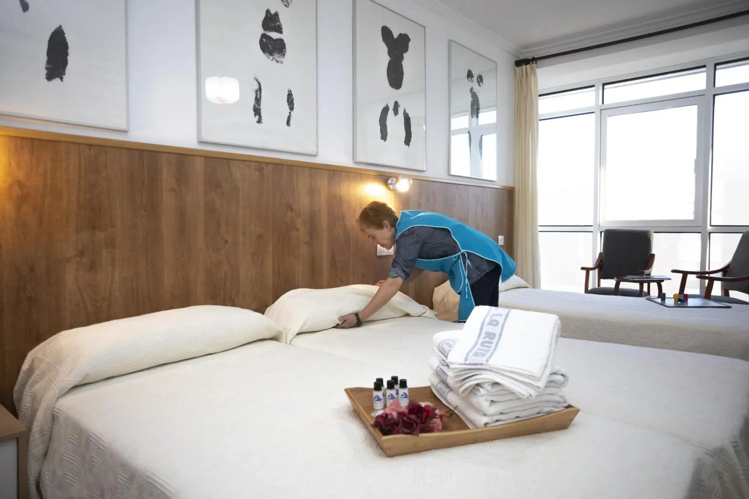 Bedroom in Hotel La Ruta