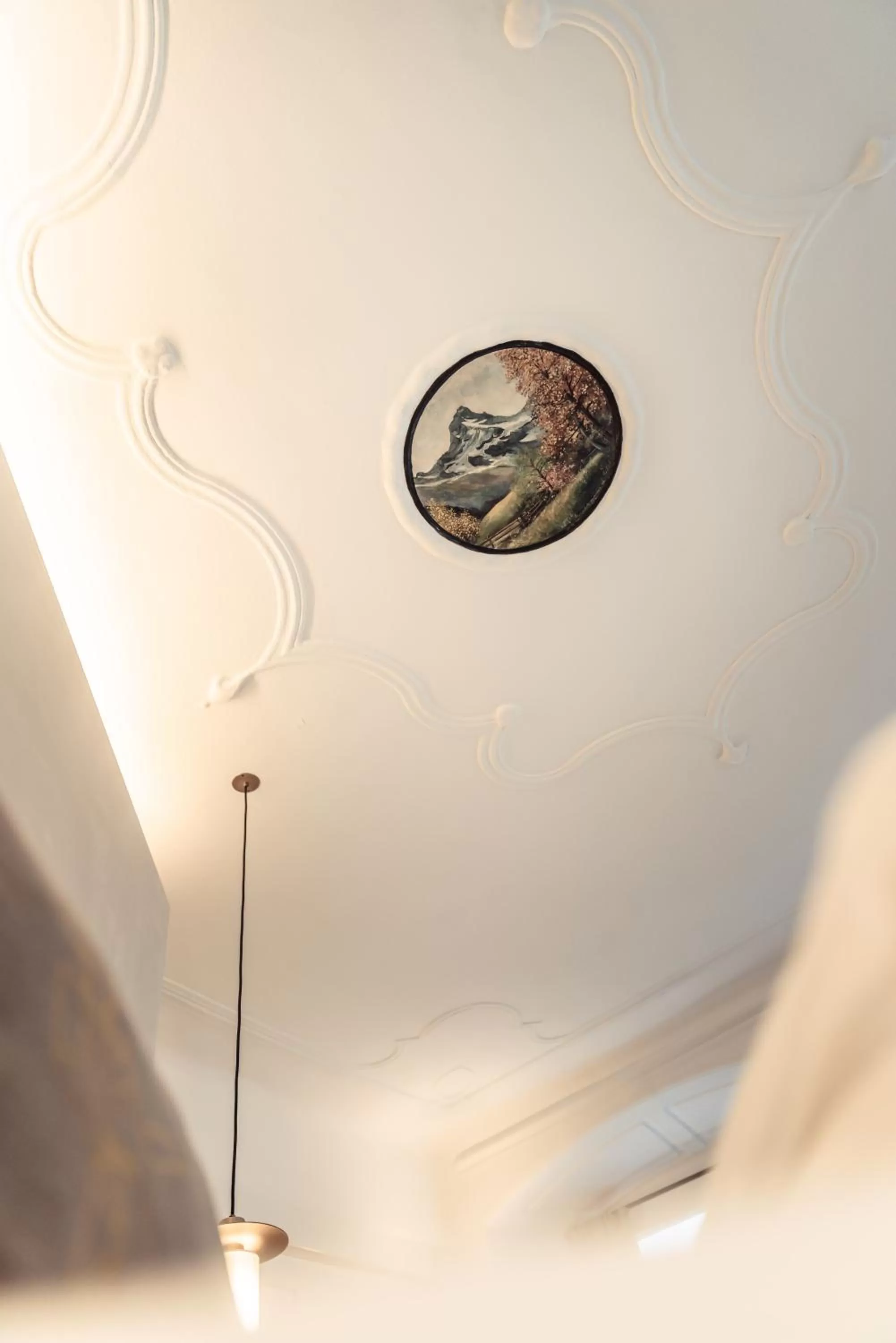 Decorative detail, Bed in Boutique Hotel das TSCHOFEN