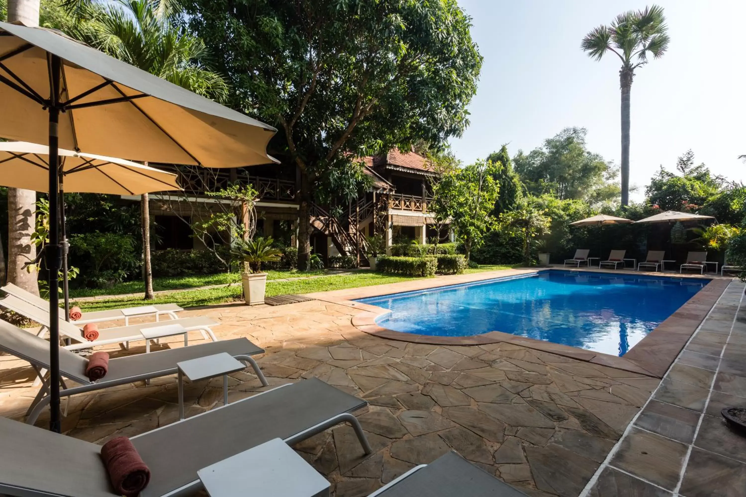 Swimming Pool in La Palmeraie D'angkor