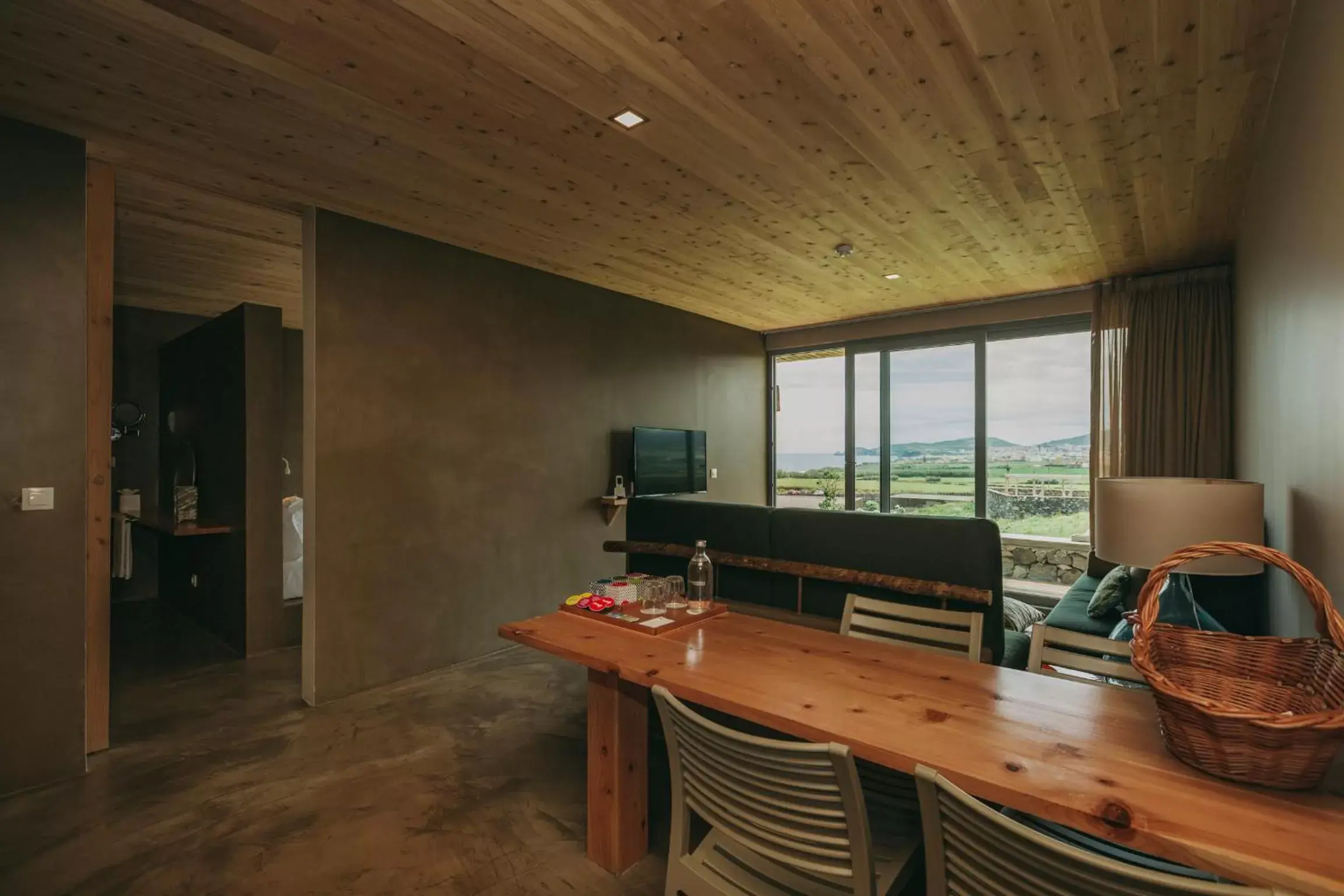 Balcony/Terrace, TV/Entertainment Center in Santa Barbara Eco-Beach Resort