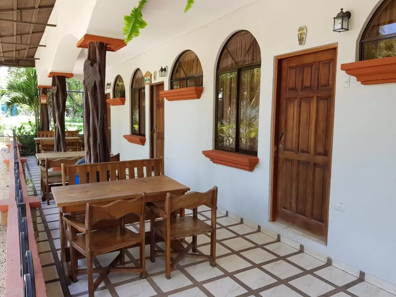 Patio in La Boya Hotel y Parque Acuático