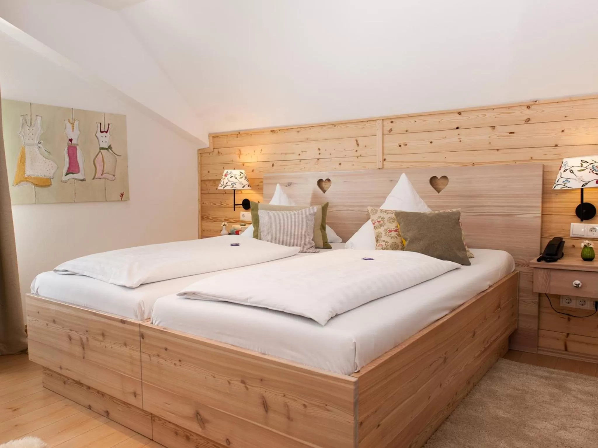 Bedroom, Bed in Forstnerwirt hotel | stubn | biergarten