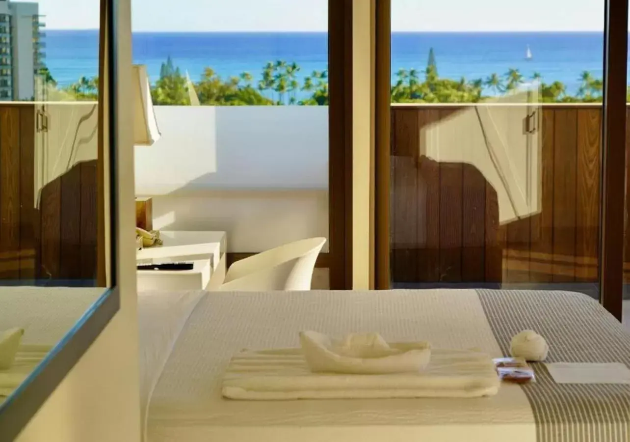 Bed in Hotel La Croix Bed in Hotel La Croix