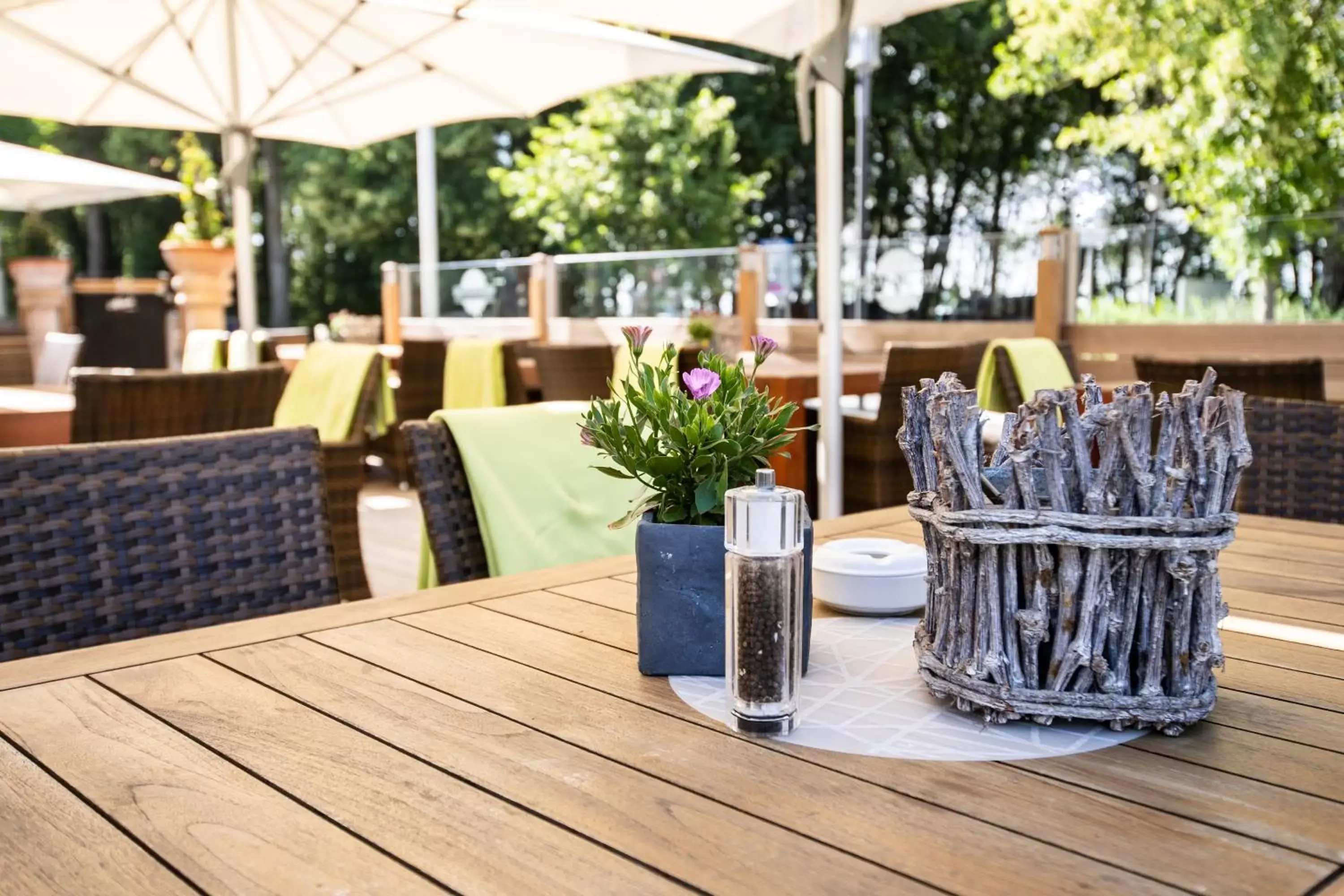 Patio in Hotel Vier Jahreszeiten Kühlungsborn