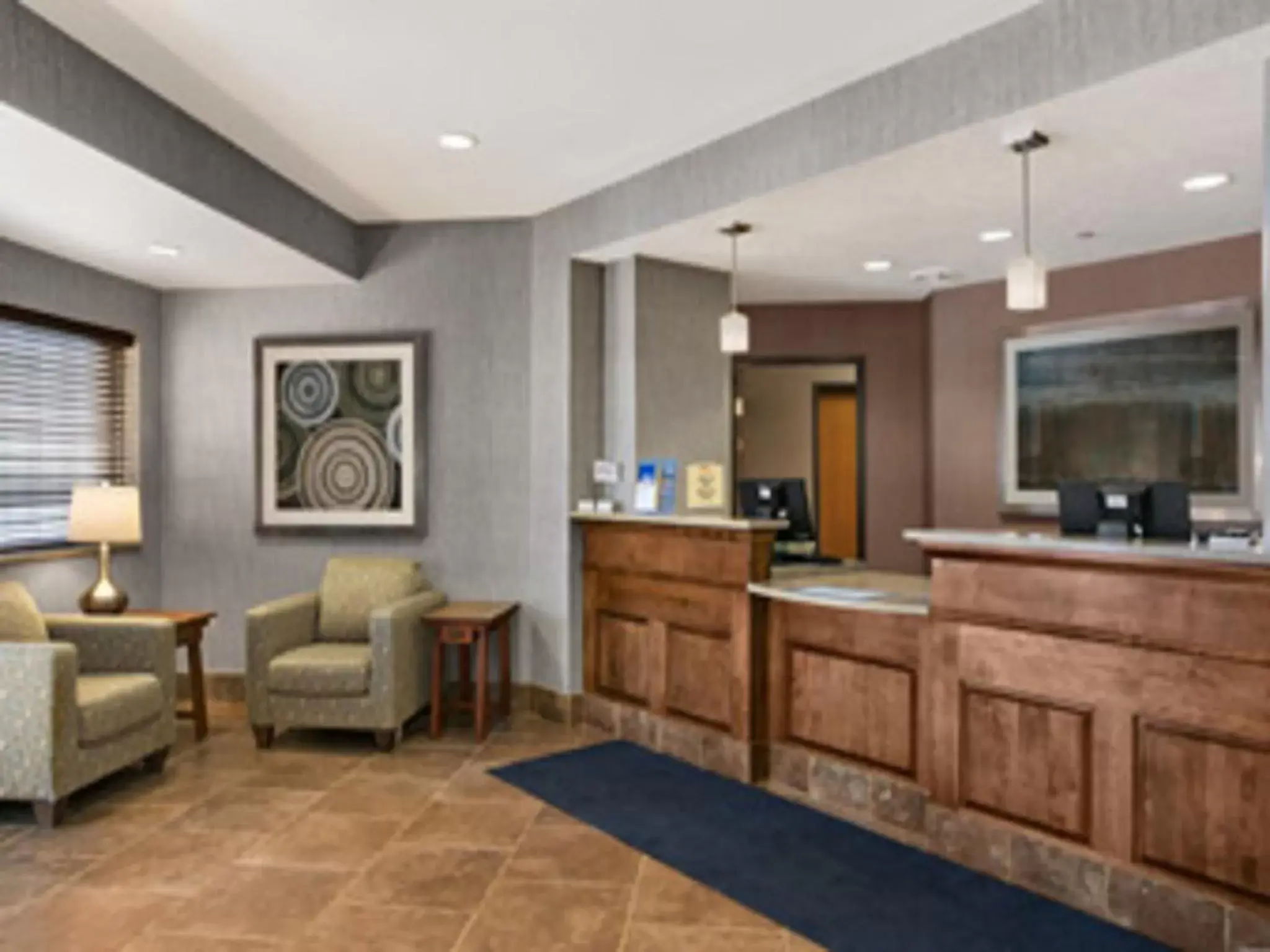 Lobby or reception in Baymont by Wyndham Minot Lobby or reception in Baymont by Wyndham Minot