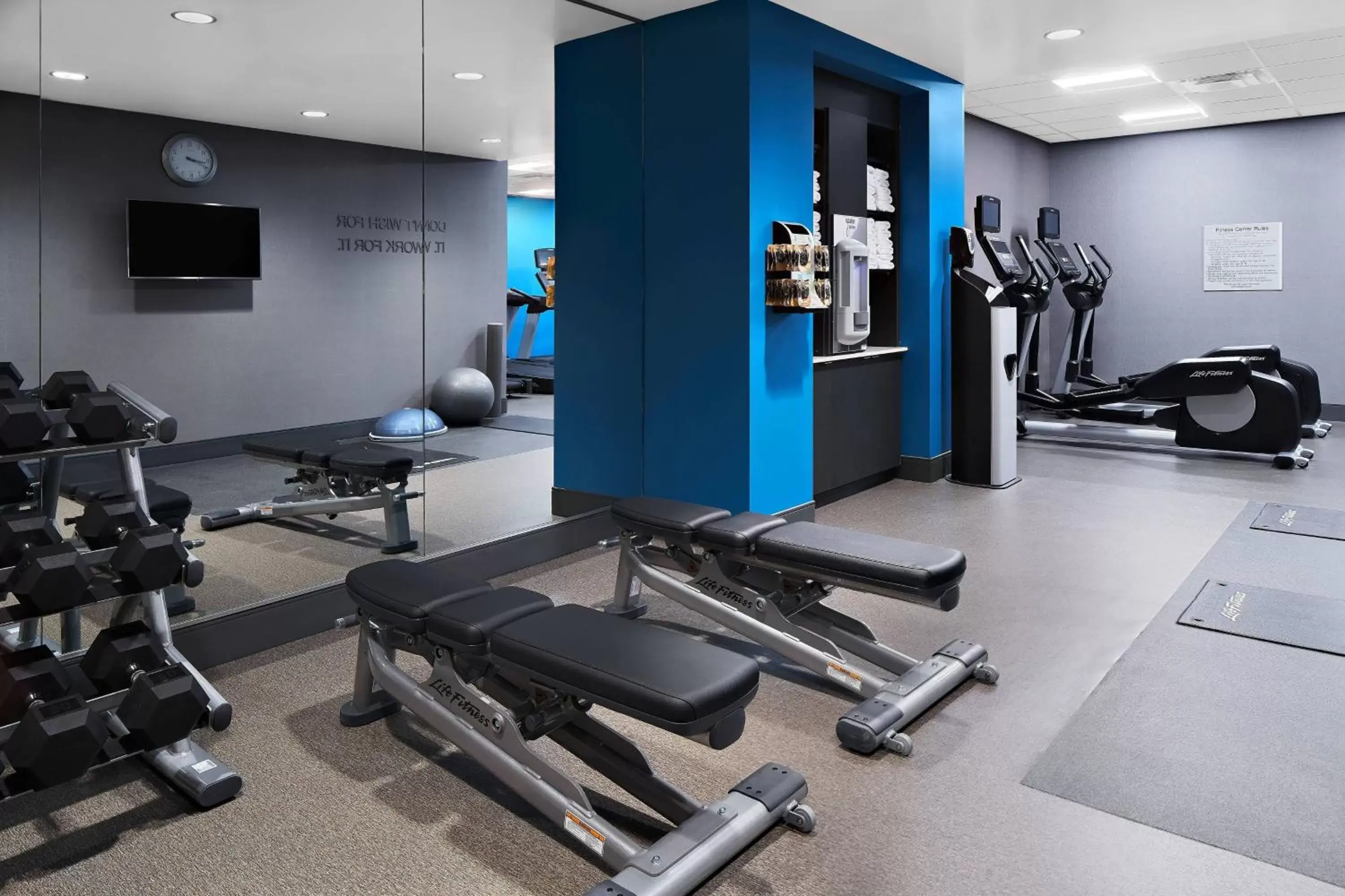 Fitness centre/facilities, Fitness Center/Facilities in Fairfield Inn & Suites by Marriott Fresno Yosemite International Airport