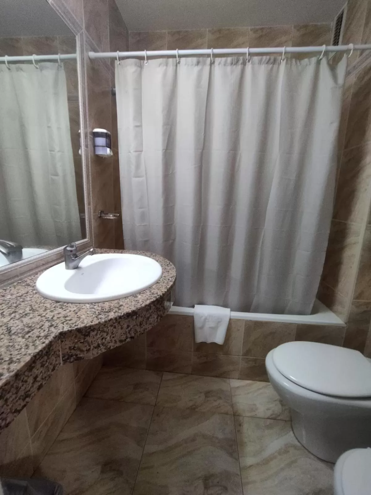 Bathroom in Apartamentos Pez Azul