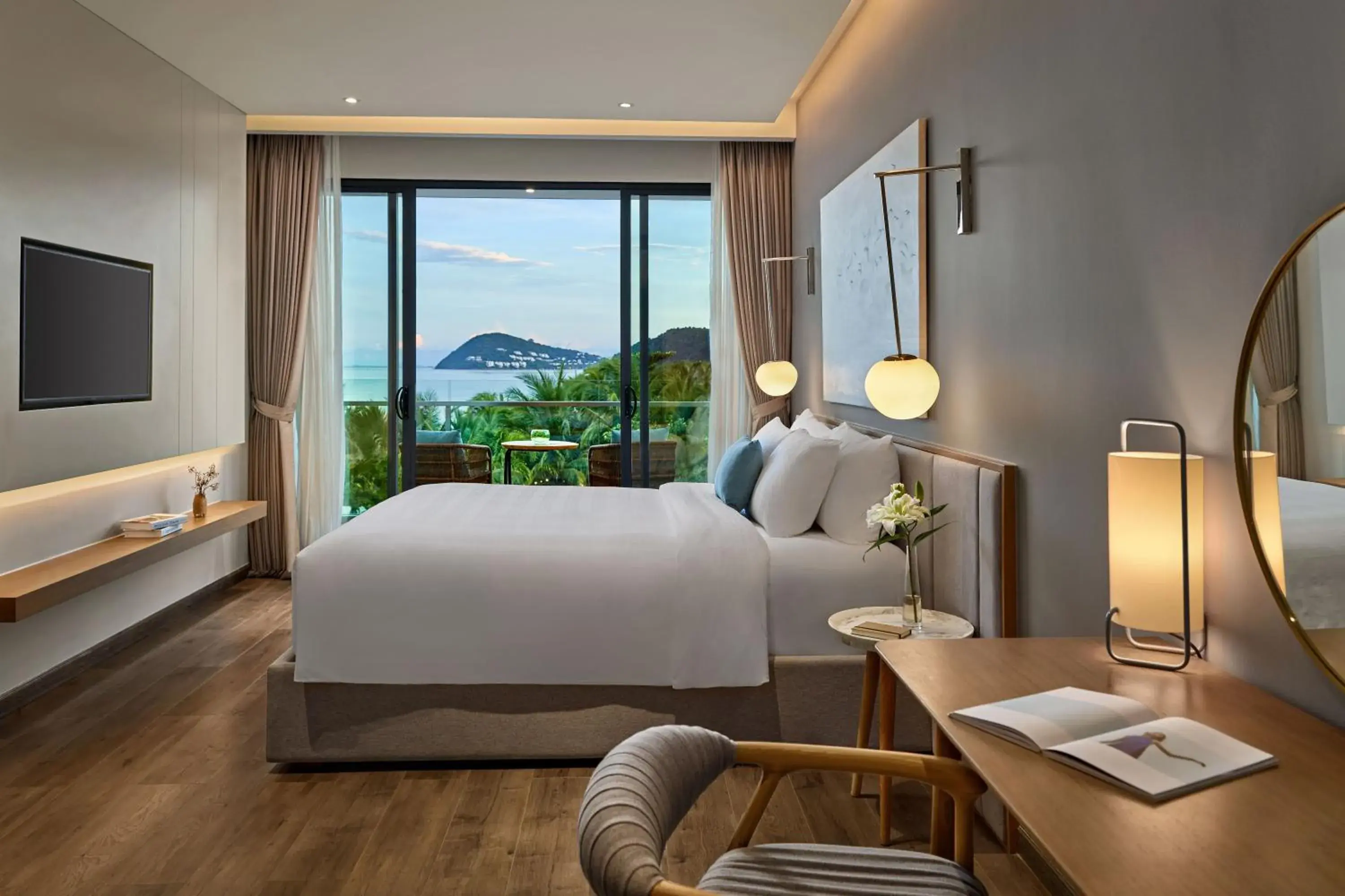 Bed in Premier Residences Phu Quoc Emerald Bay Managed by Accor