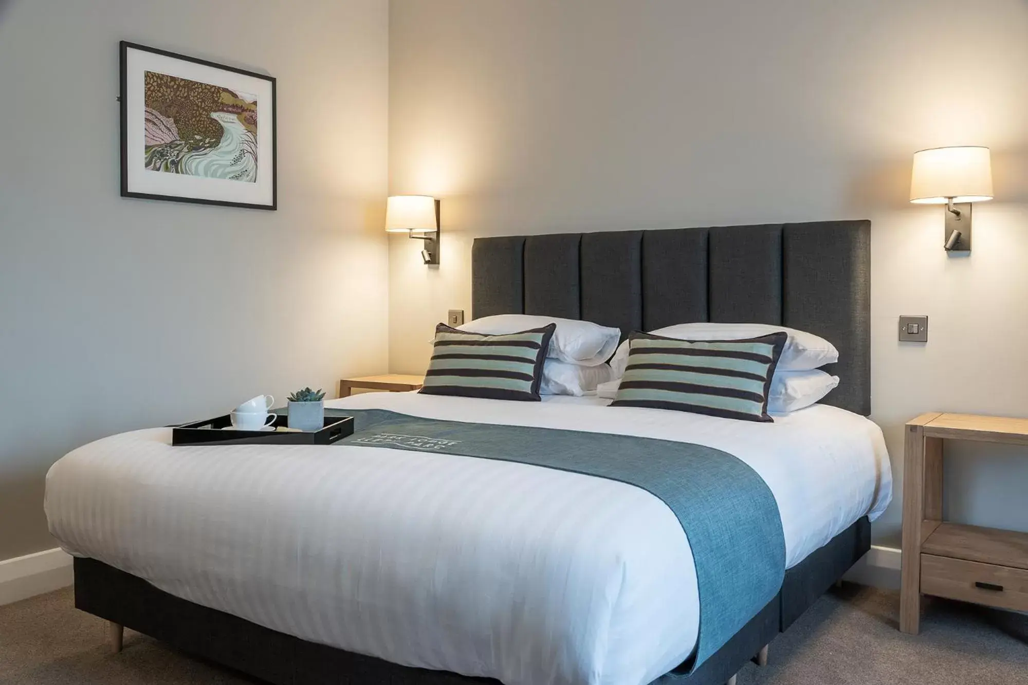 Bed in Aberystwyth Park Lodge Hotel