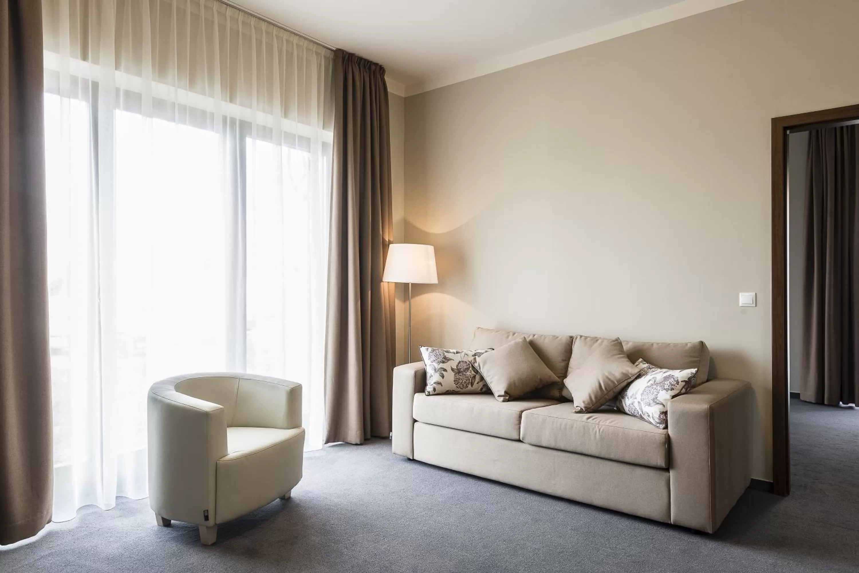 Bed in Levendula Hotel