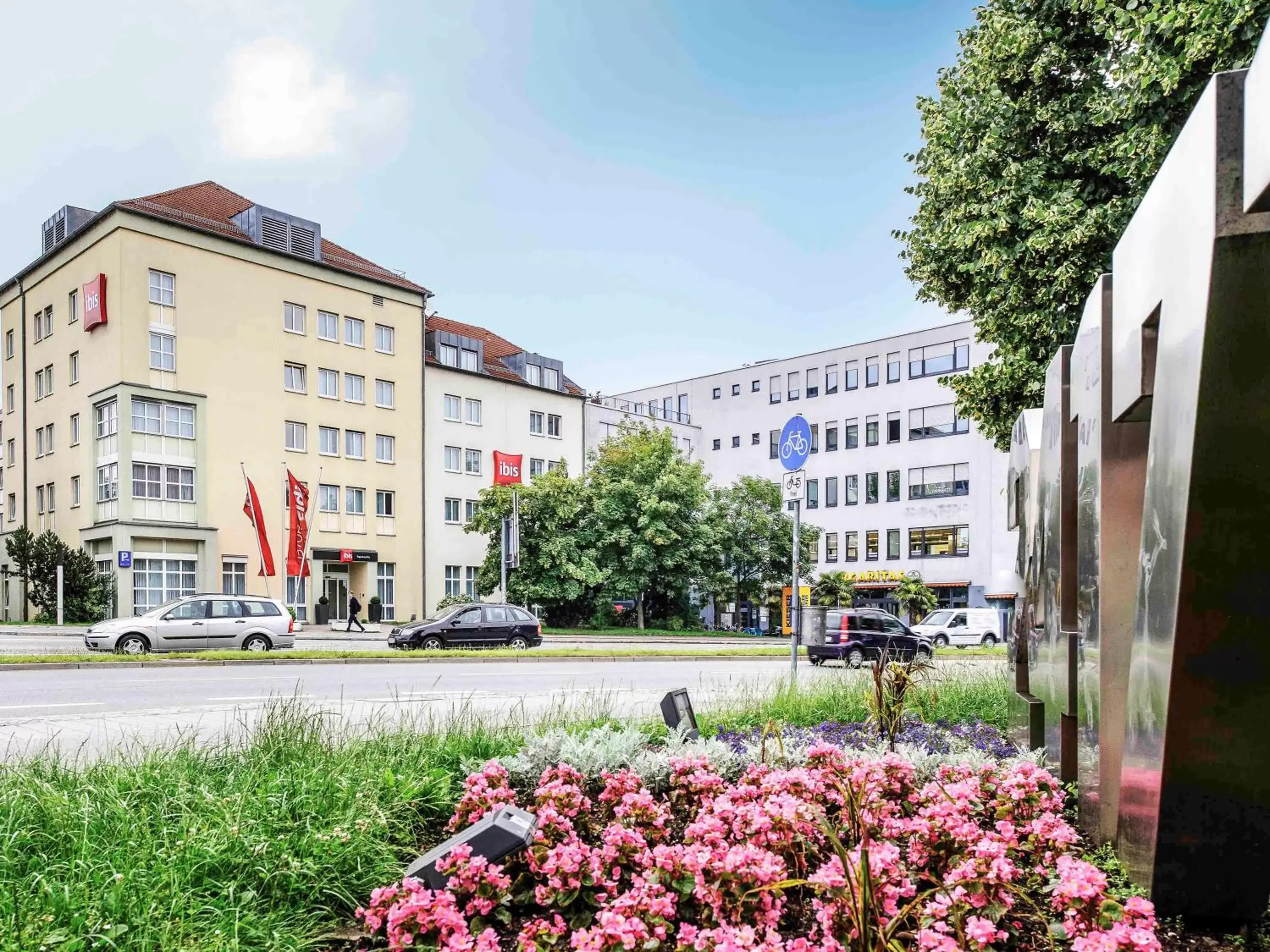 Property building in ibis Hotel Regensburg City