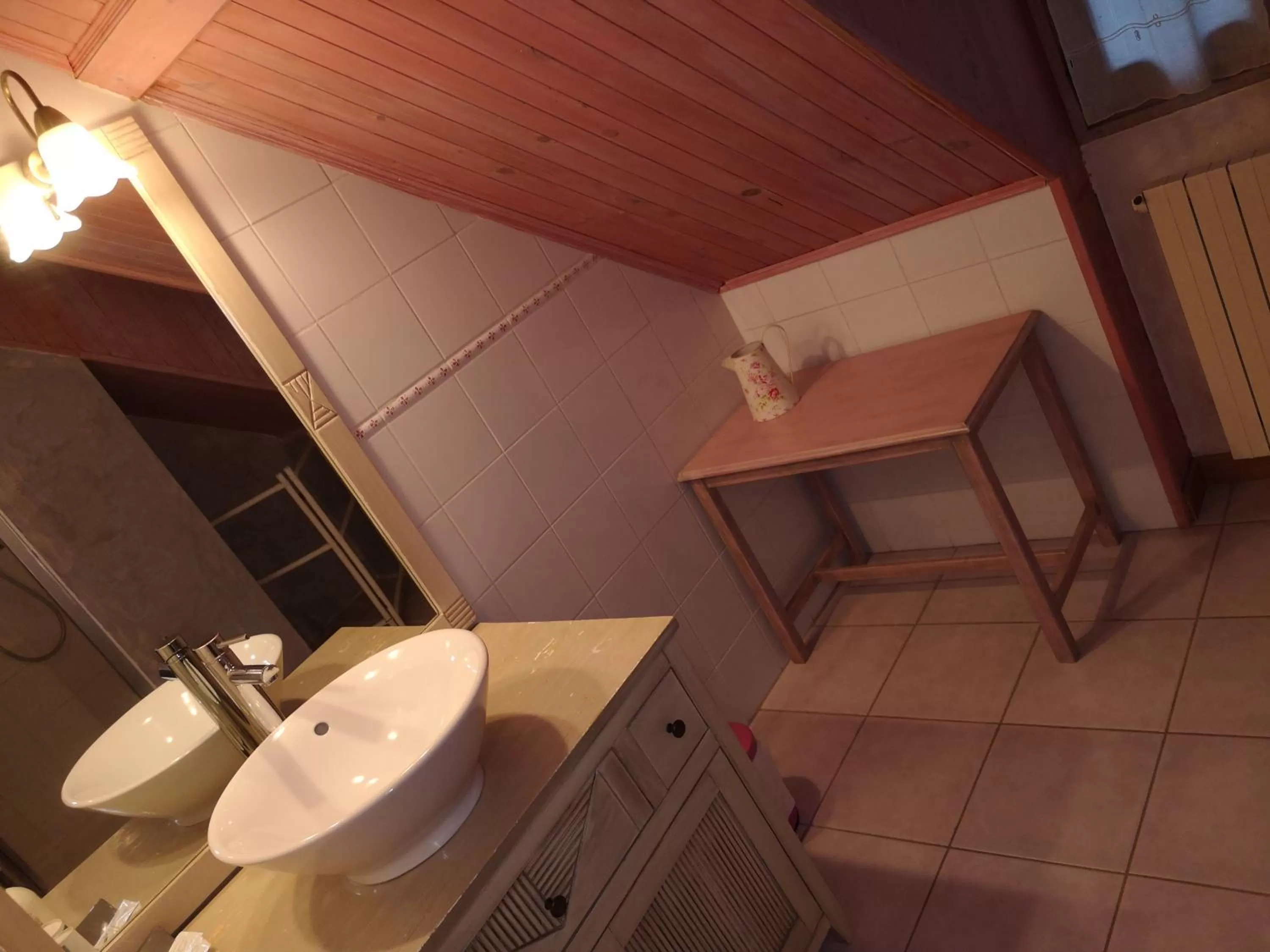 Bathroom in Domaine de la Borde