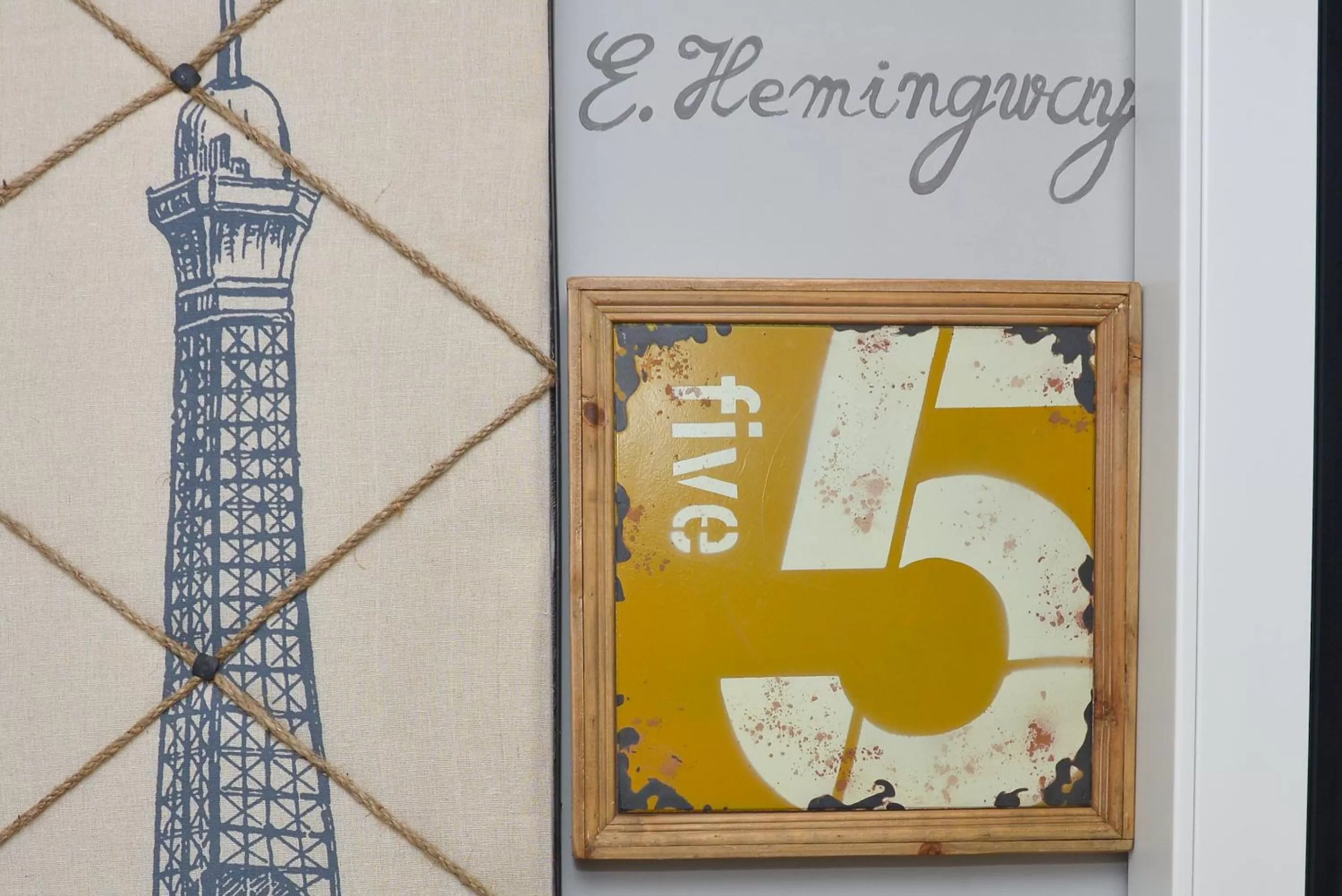 Decorative detail in Like Home Boutique Hotel