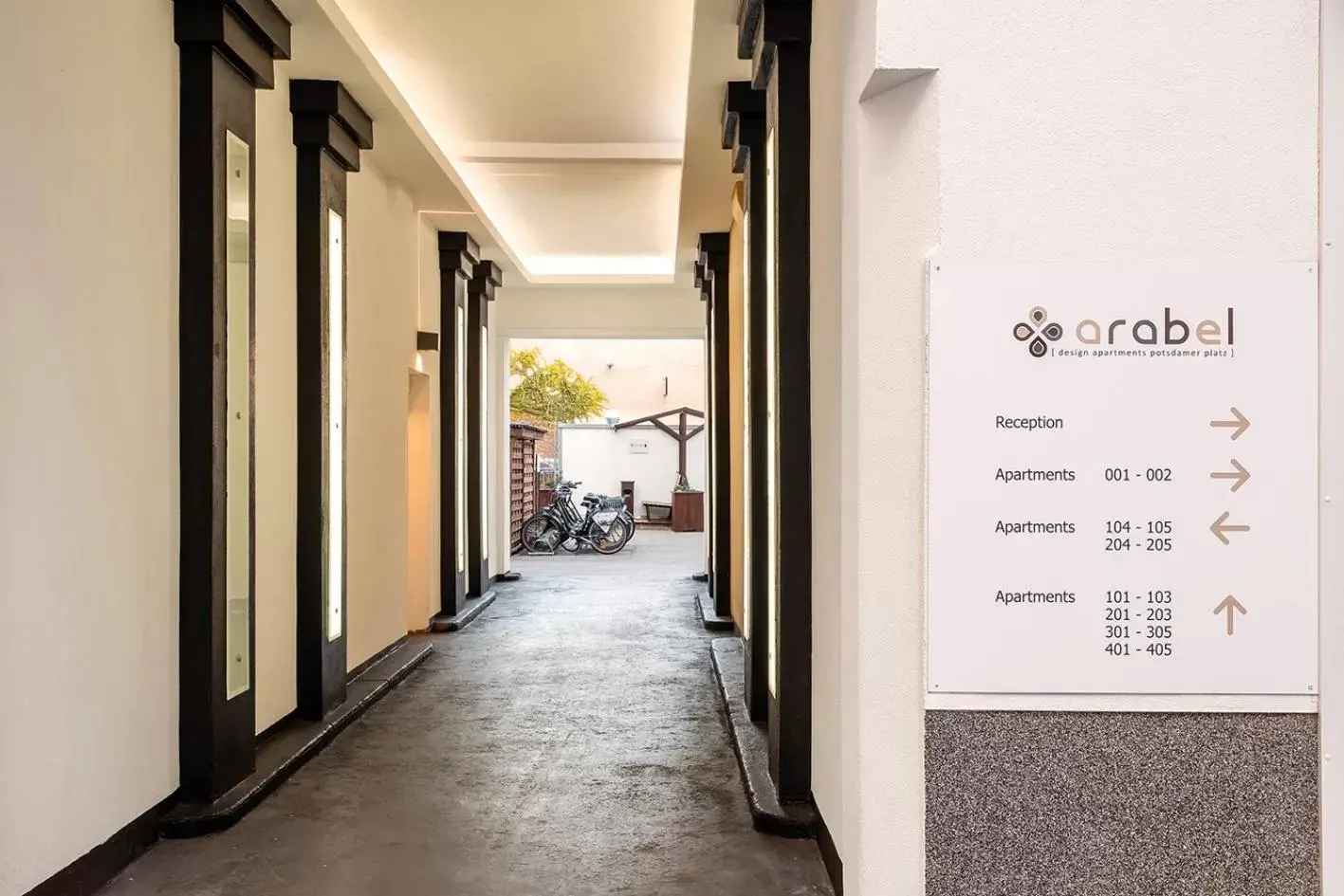 Facade/entrance in Arabel Design Apartments Facade/entrance in Arabel Design Apartments