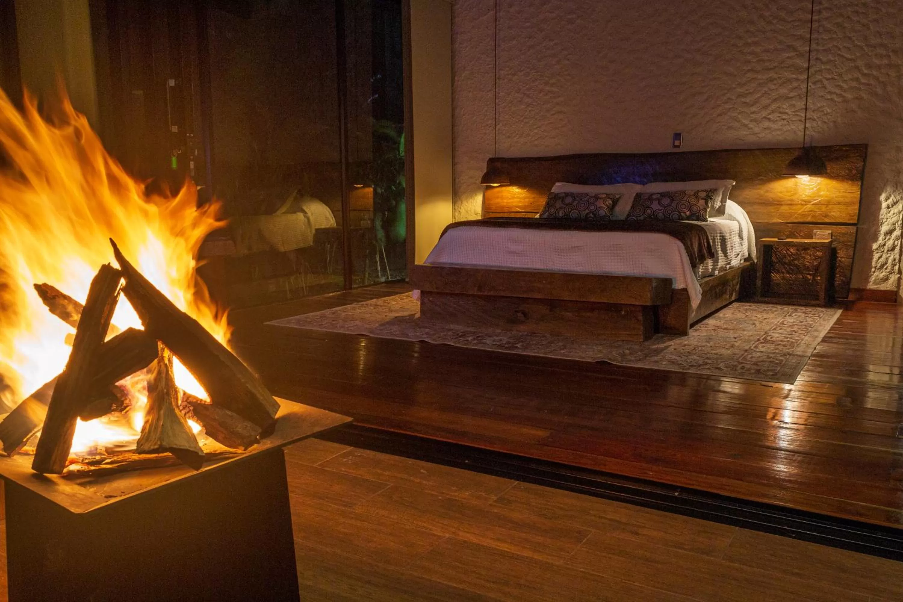 Bed in El Edén Country hotel y Club Residencial