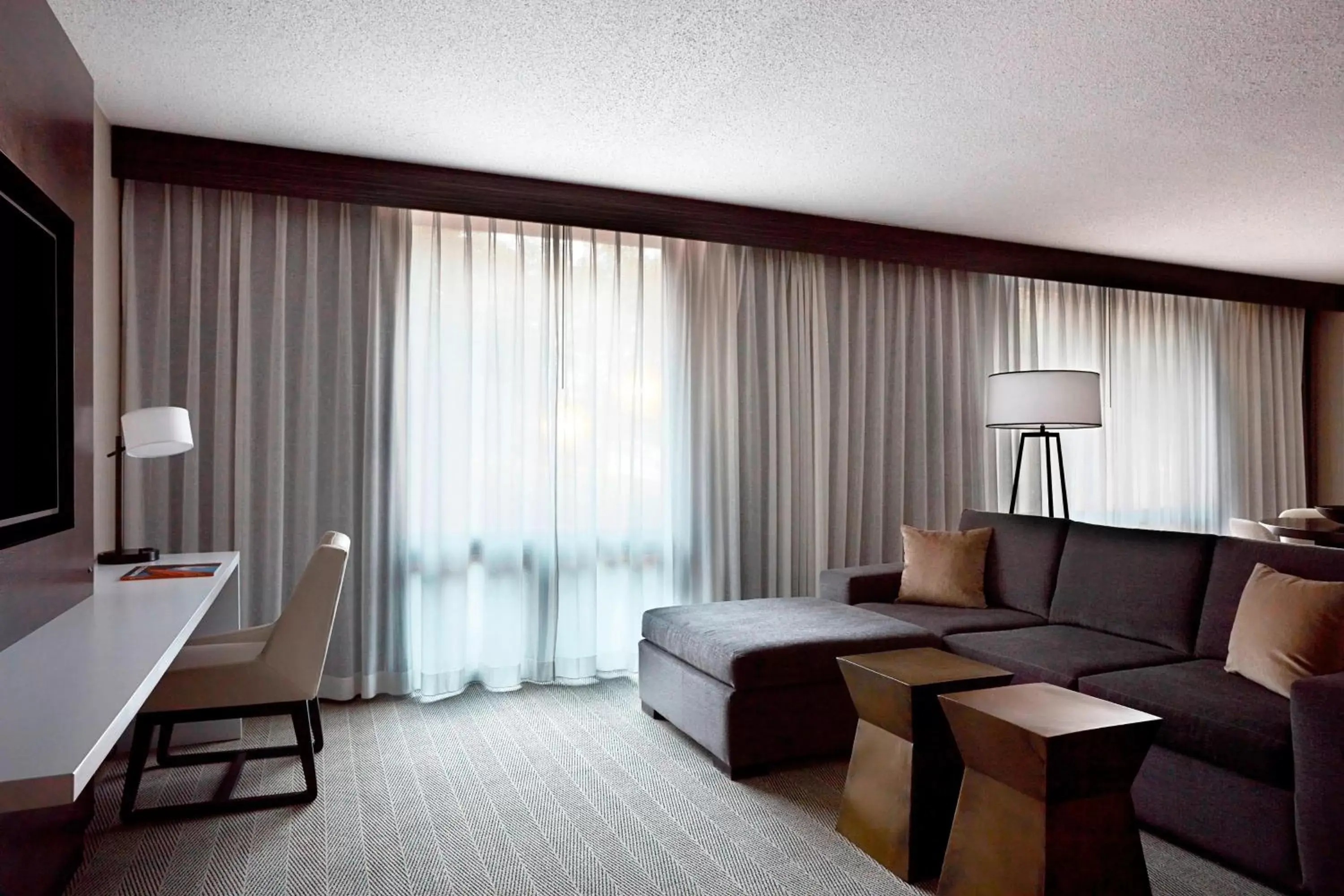 Living room, Seating Area in Bethesda Marriott