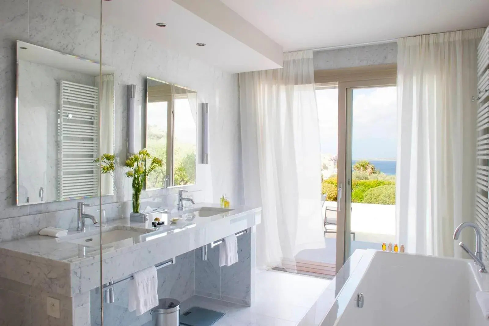 Bathroom in La Villa Calvi