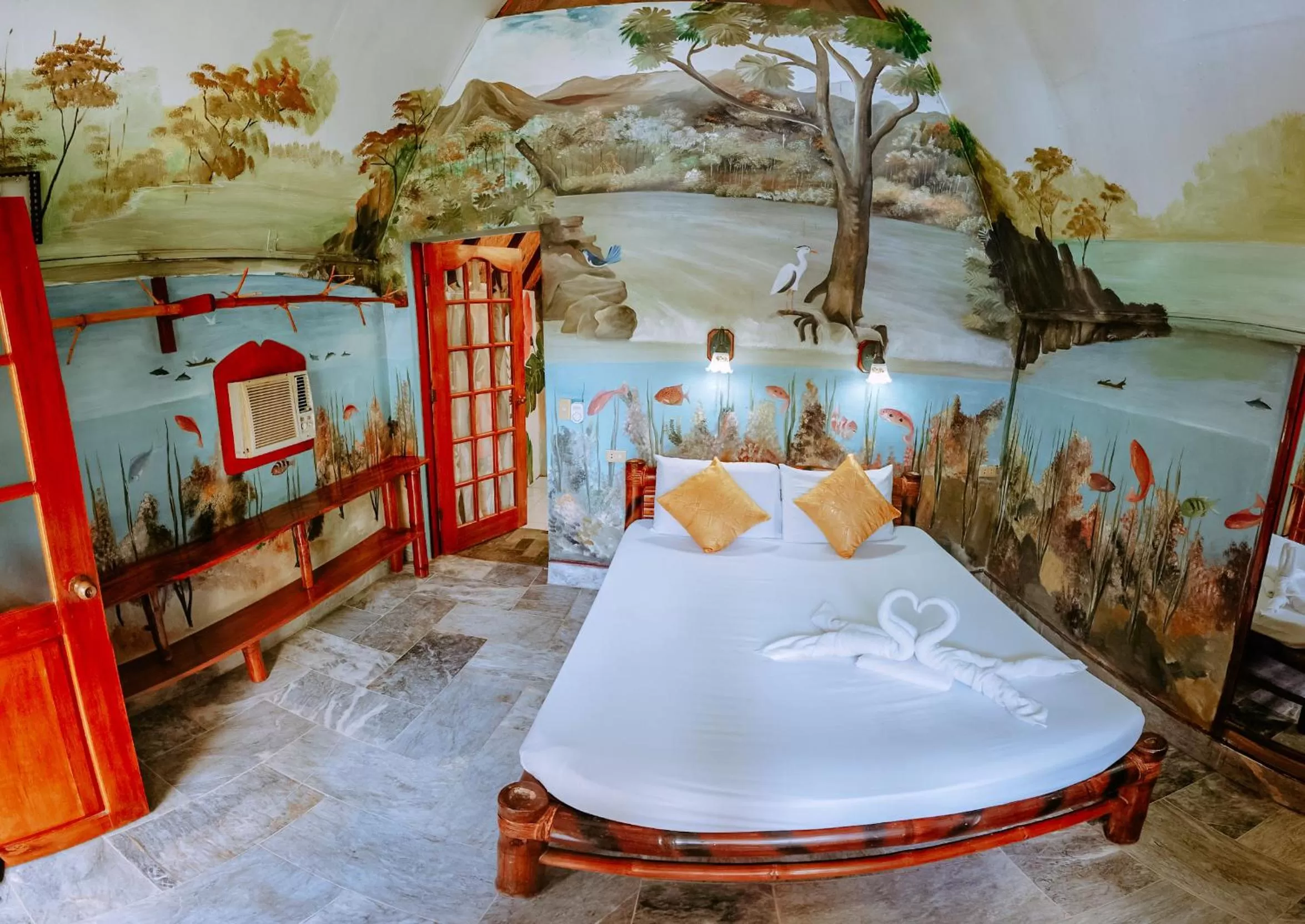 Photo of the whole room, Bed in Kokosnuss Garden Resort