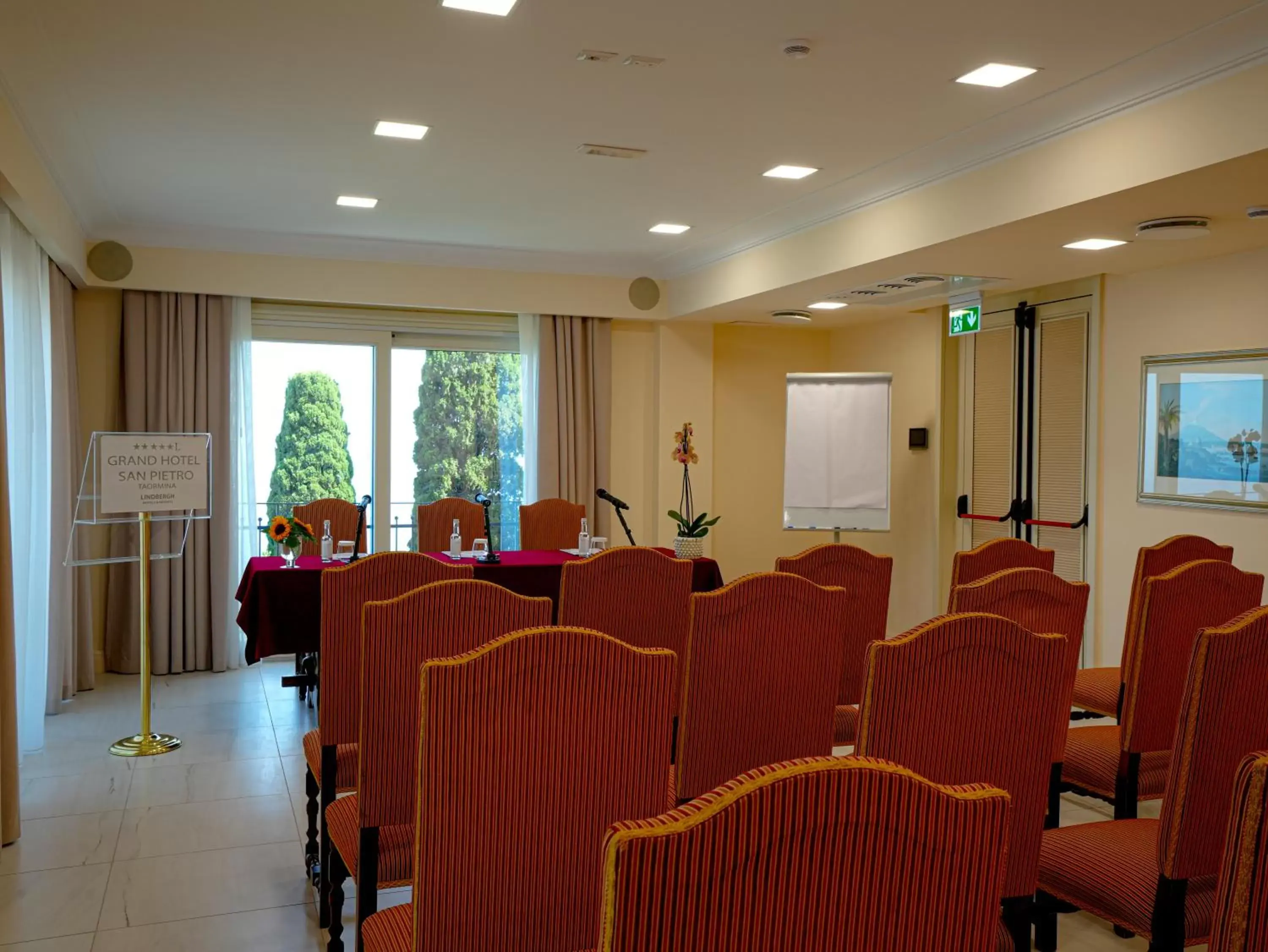 Meeting/conference room in Grand Hotel San Pietro Relais & Chateaux