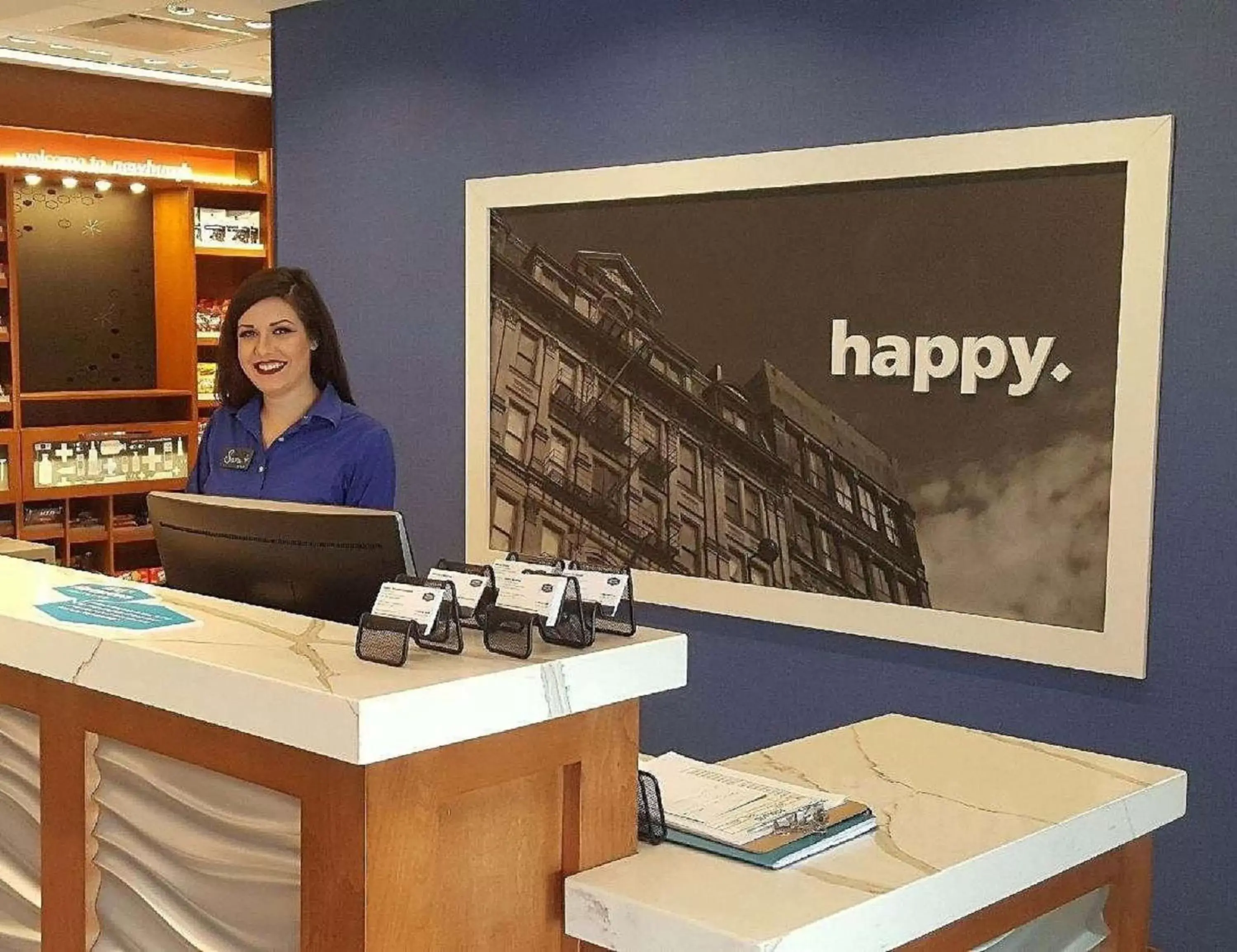 Lobby or reception in Hampton Inn & Suites Newburgh Stewart Airport, NY Lobby or reception in Hampton Inn & Suites Newburgh Stewart Airport, NY