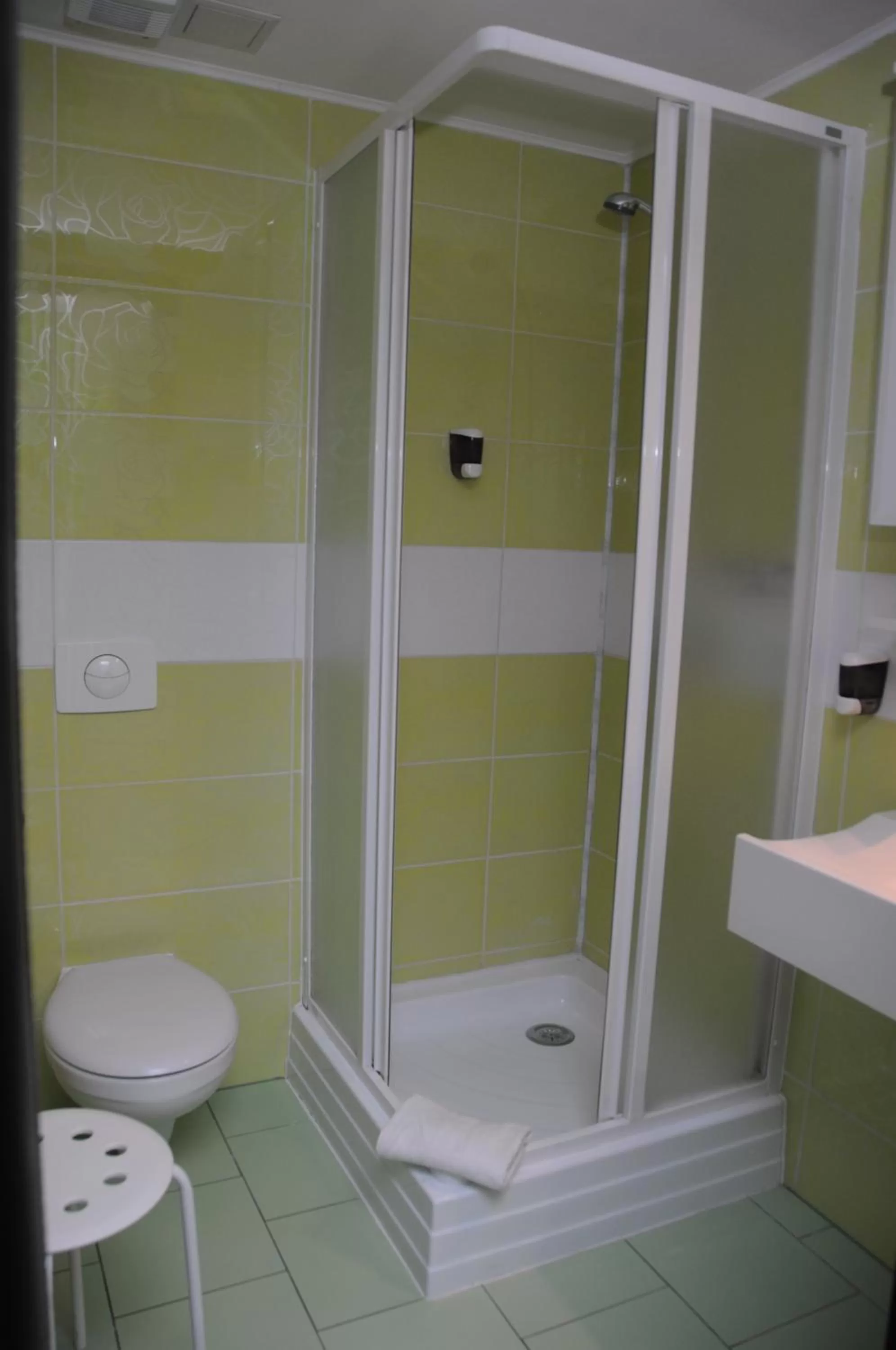 Bathroom in Green Hotel Budapest