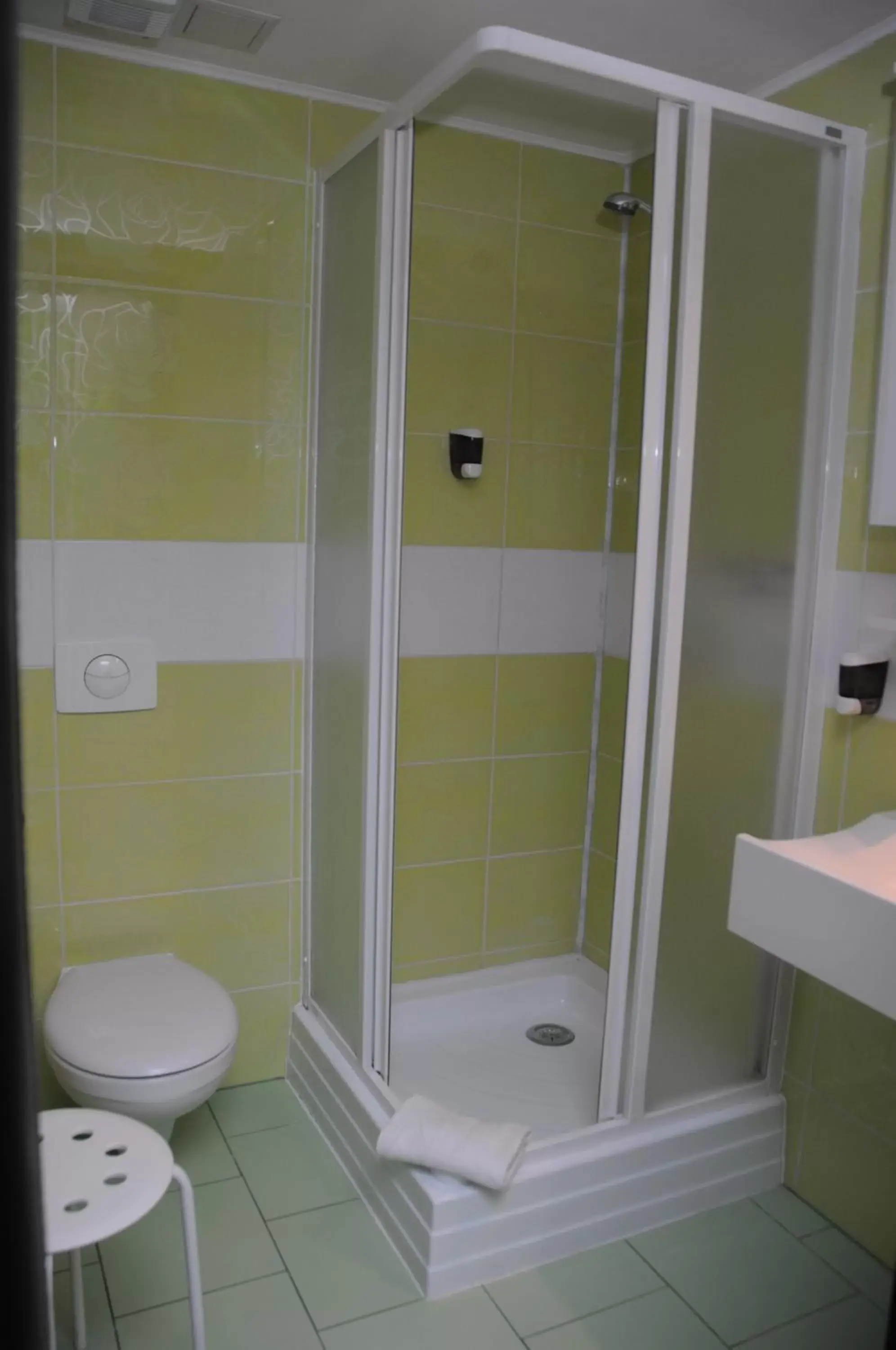 Bathroom in Green Hotel Budapest