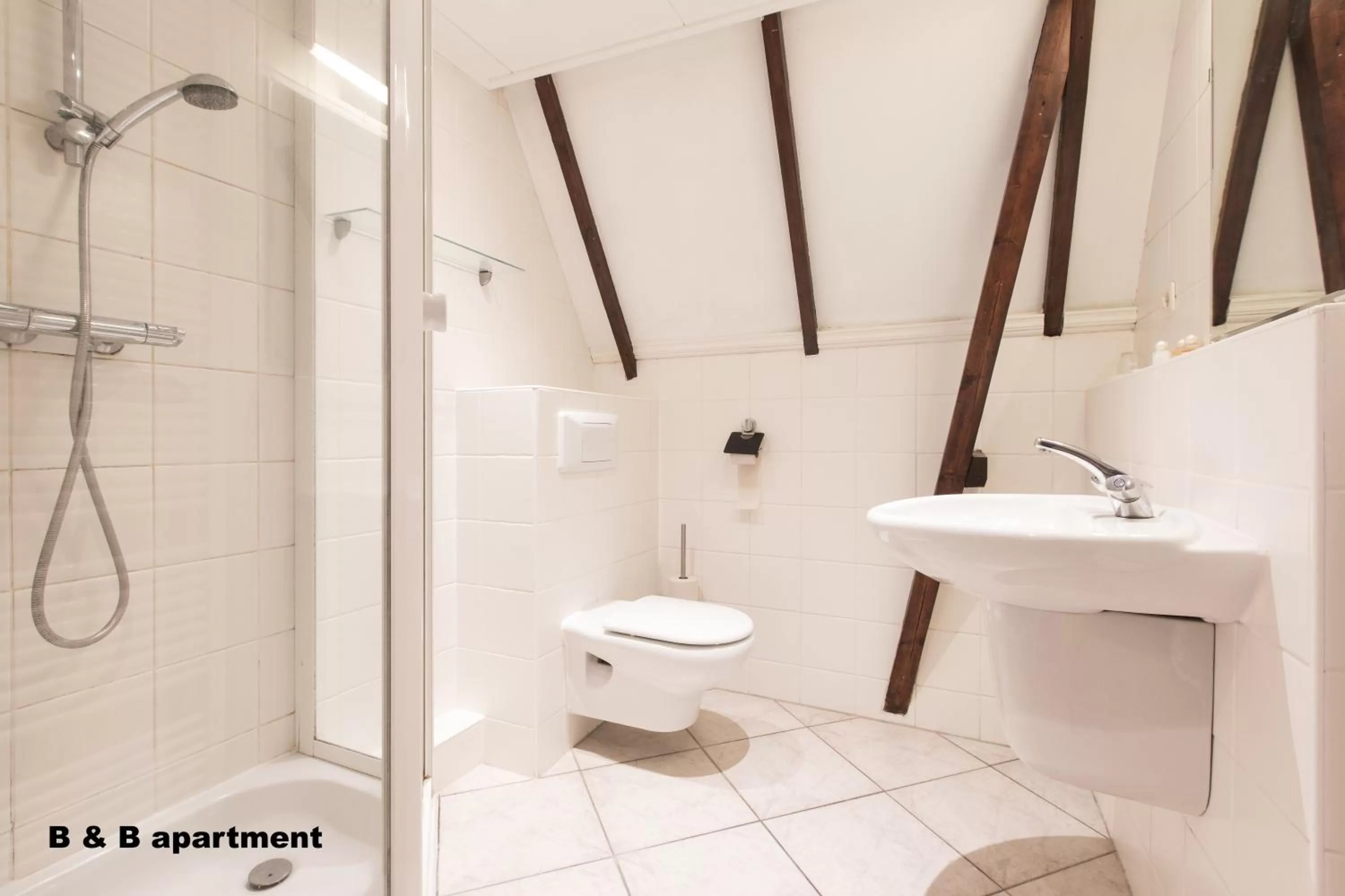 Bathroom in Hotel de Vischpoorte, centrum Deventer en aan de IJssel