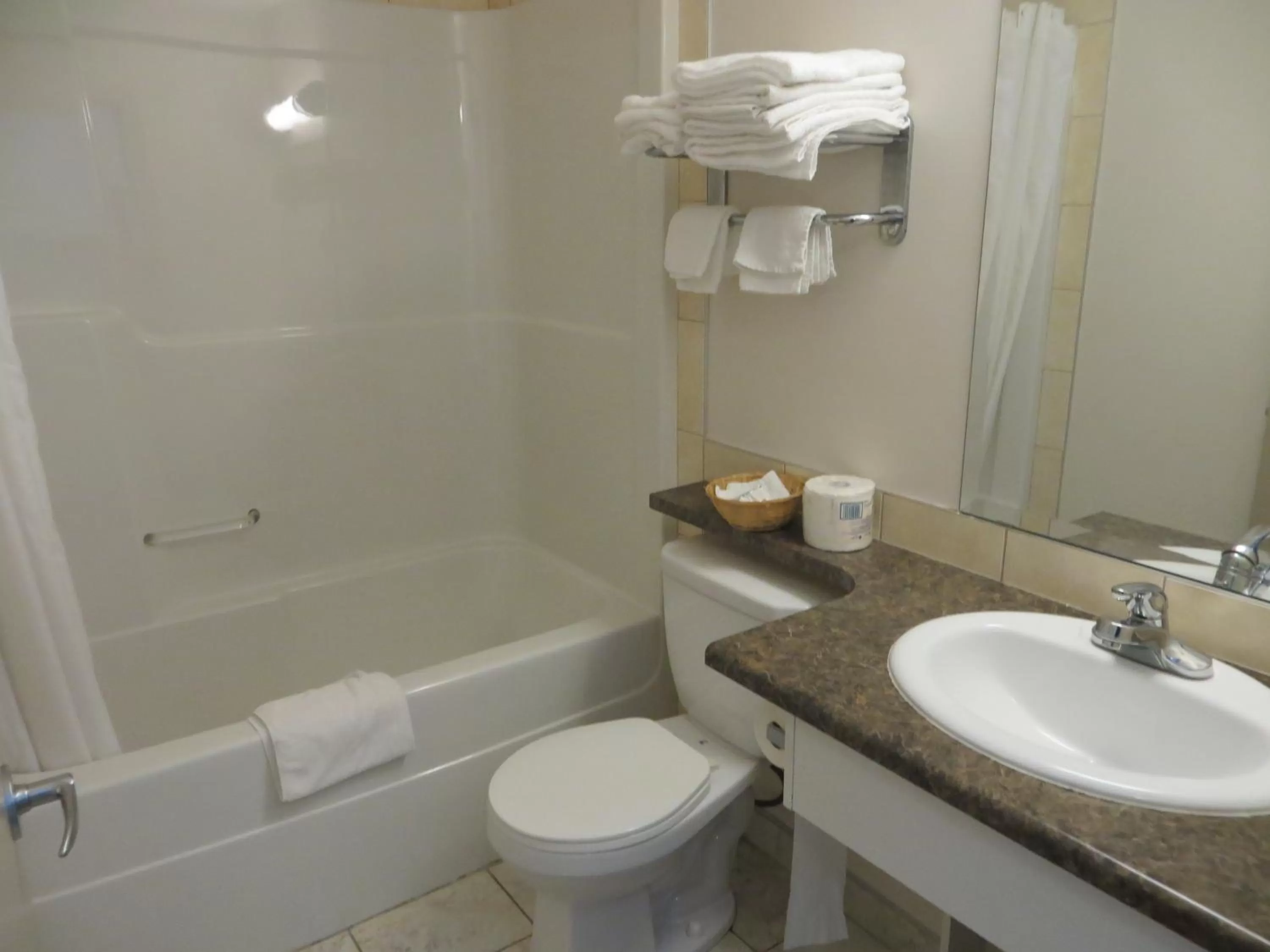 Bathroom in Chateau Motel