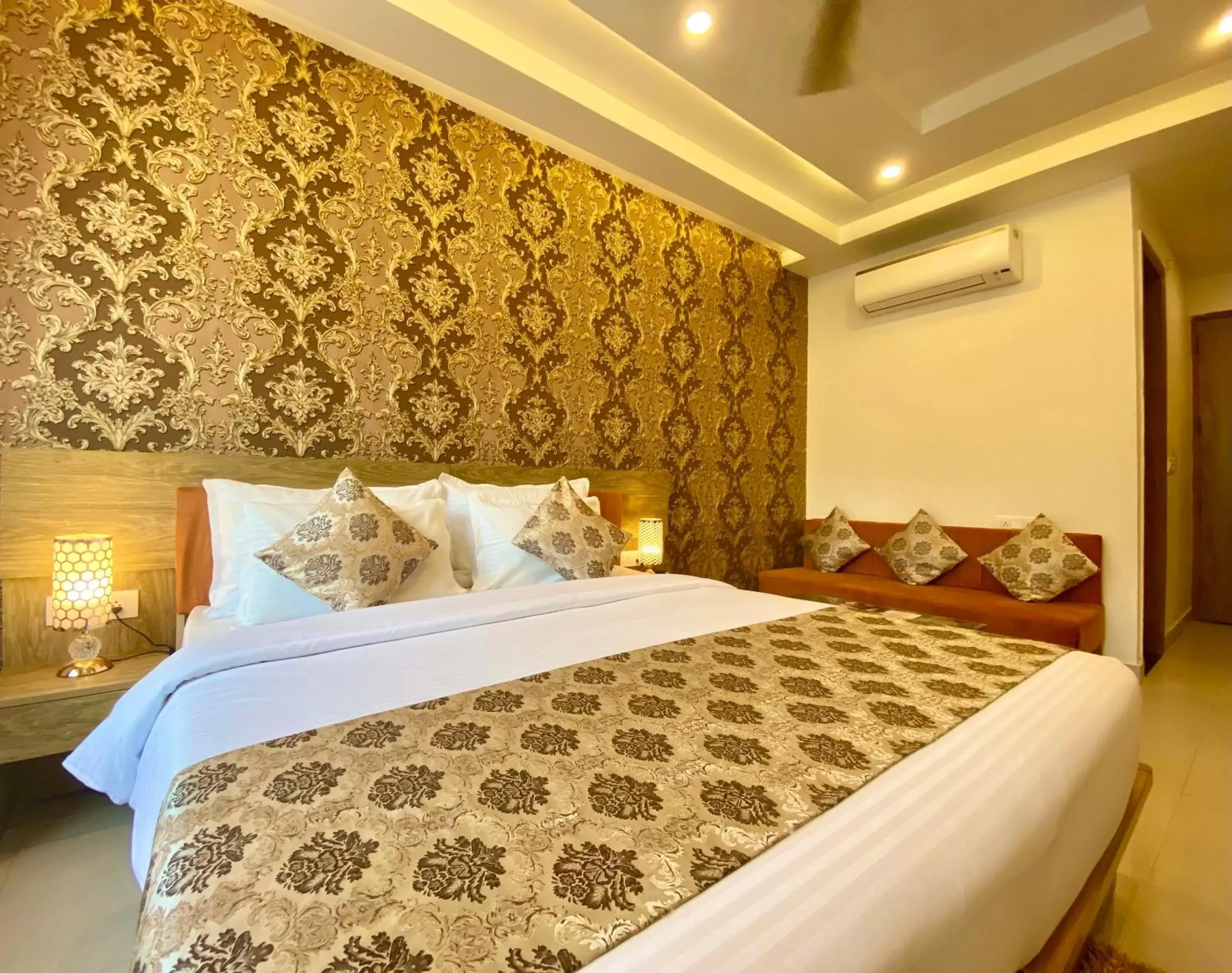 Bed in Arogyadham Wellness Retreat Bed in Arogyadham Wellness Retreat