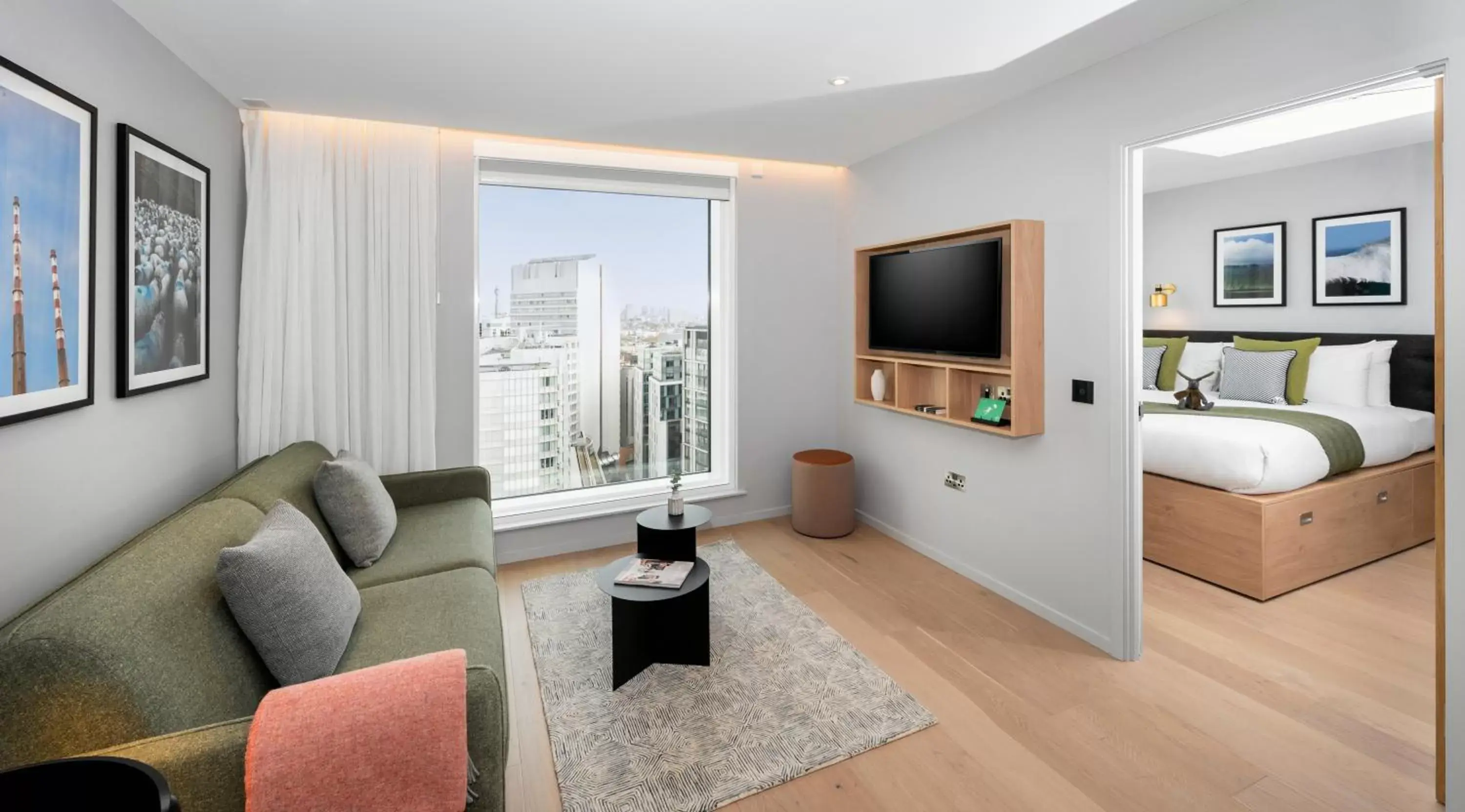 Living room, Seating Area in Wilde Aparthotels by Staycity London Paddington