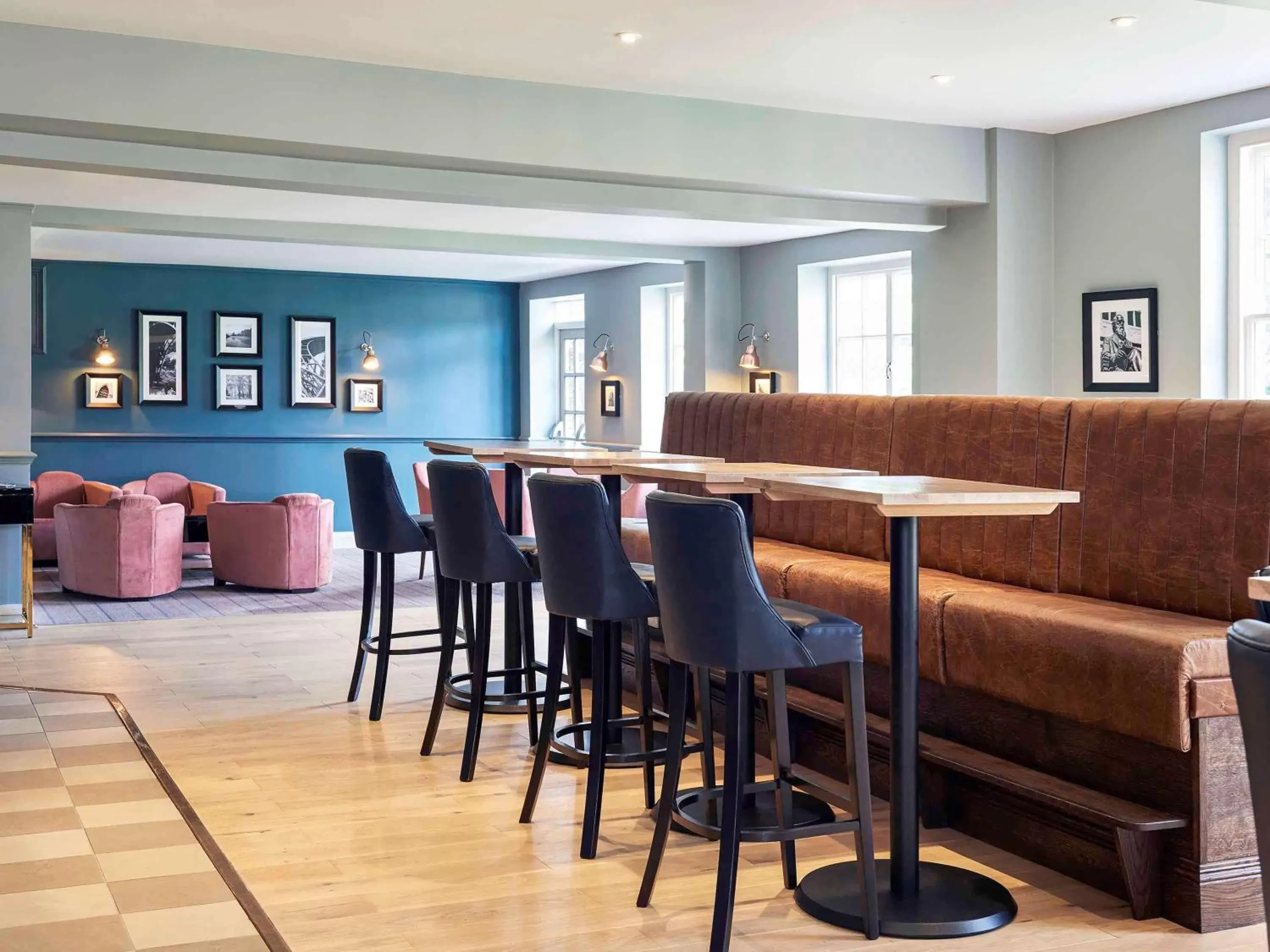 Lounge or bar, Lounge/Bar in Mercure Shrewsbury Albrighton Hall Hotel & Spa