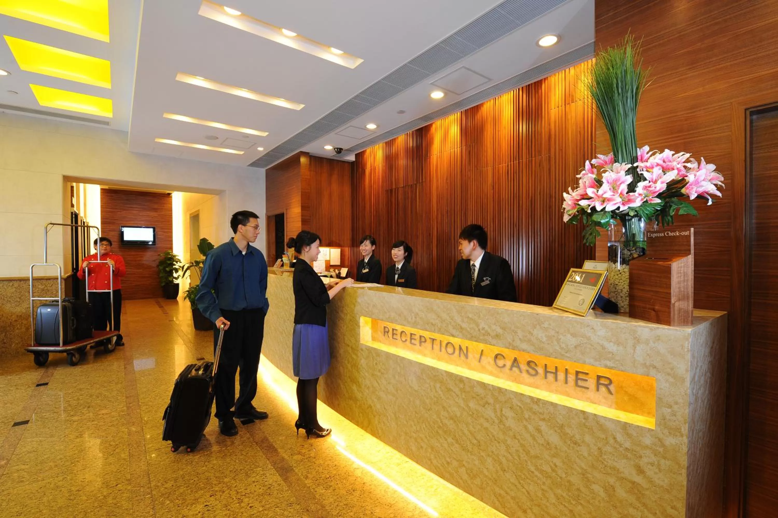Lobby or reception in Bishop Lei International House