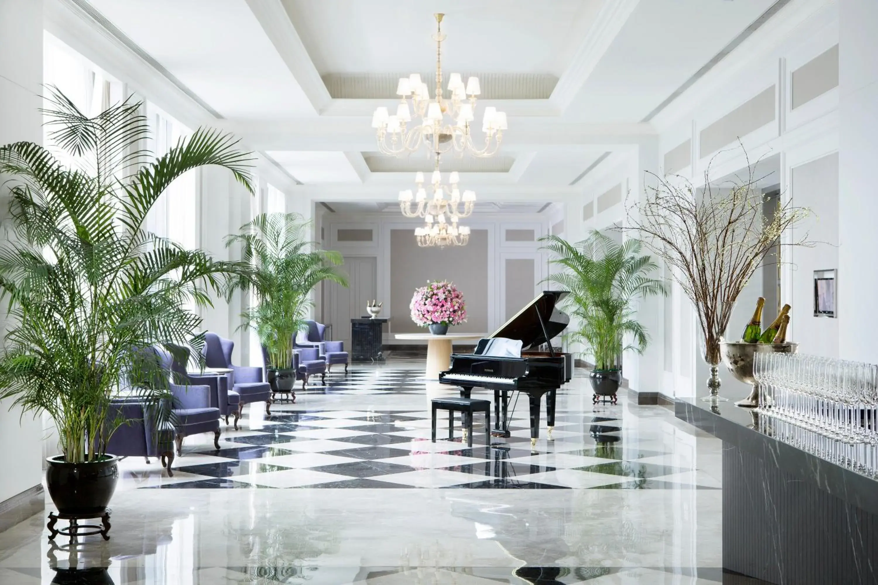 Lobby or reception, Lobby/Reception in The Langham, Shenzhen