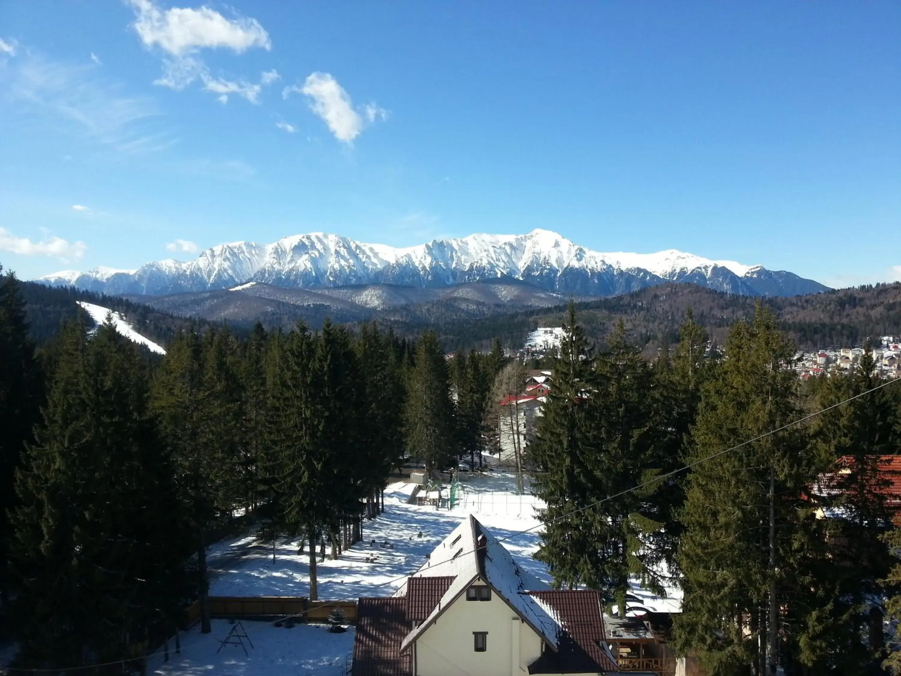 Area and facilities, Mountain View in Hotel Belvedere