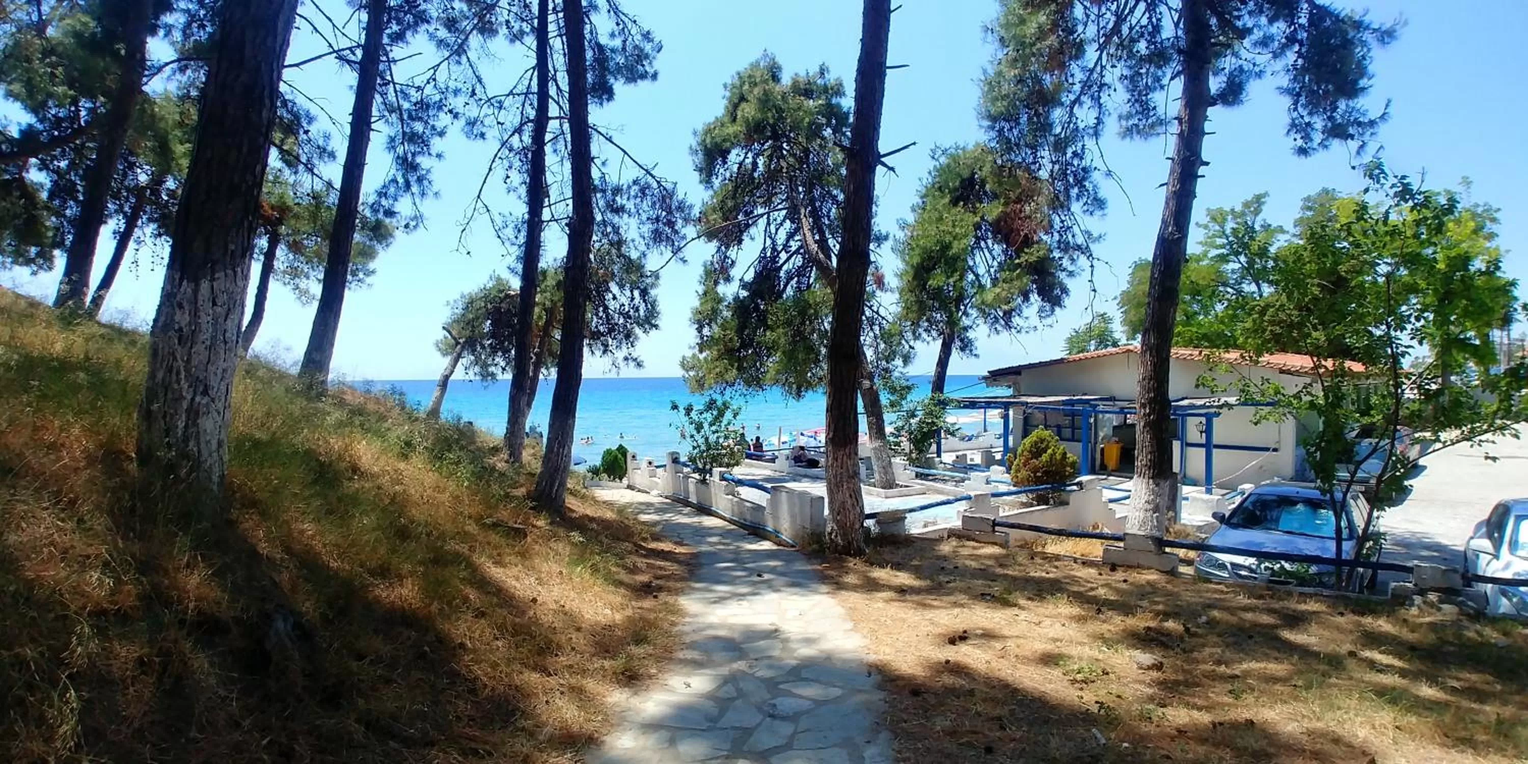 Beach in Sea Star Apartments Kallikratia