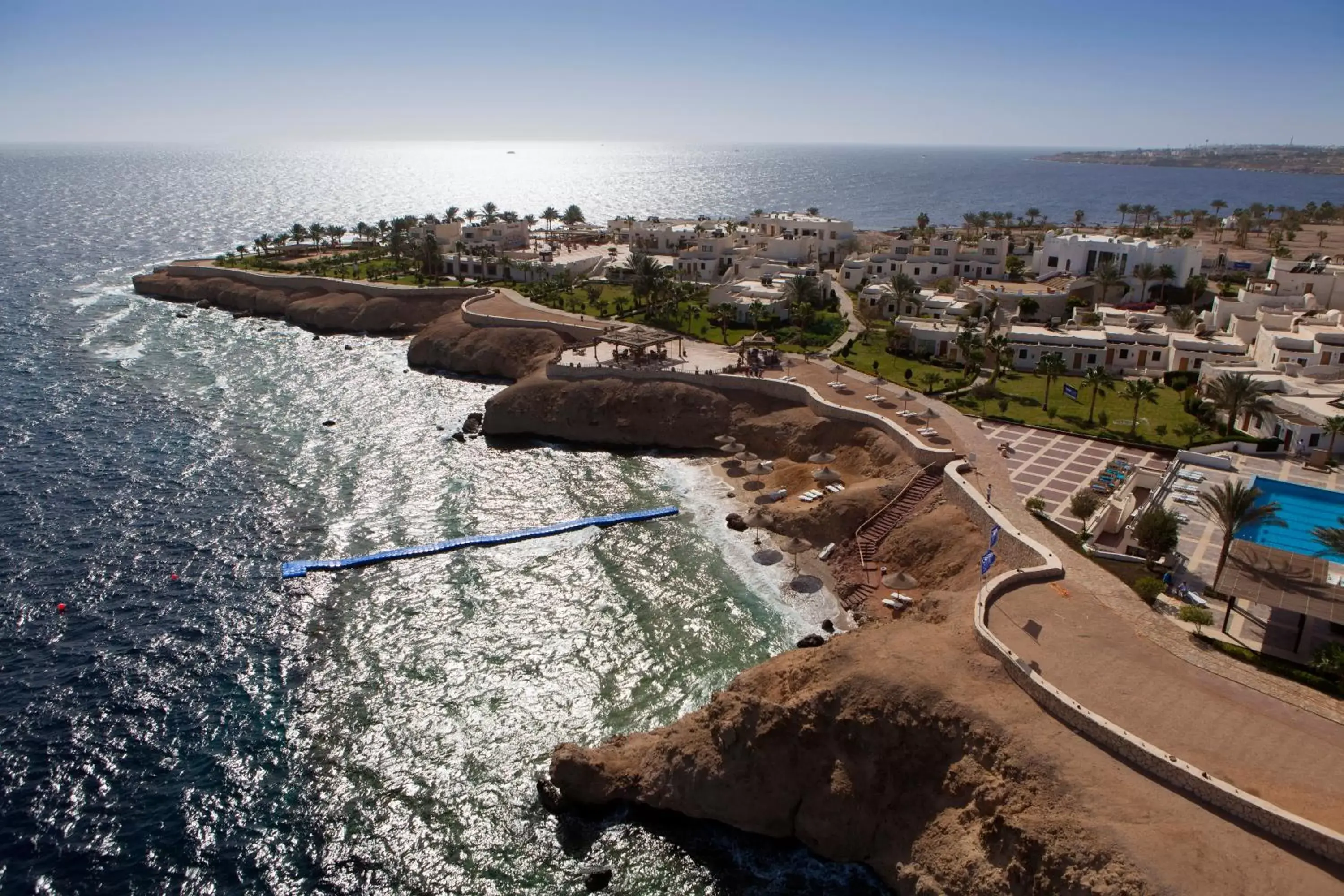 Bird's eye view, Bird's-eye View in Sharm Club Beach Resort