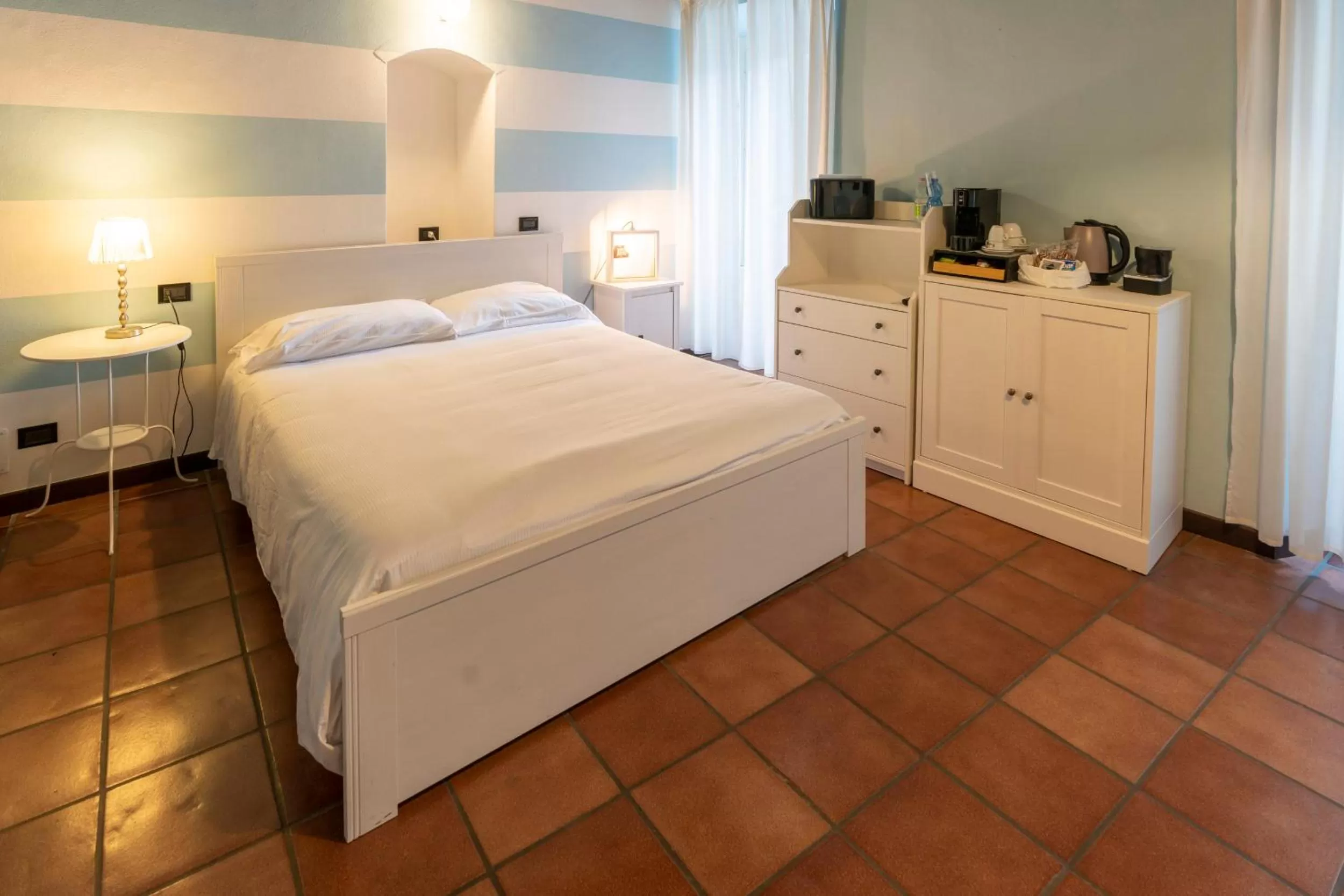 View (from property/room), Bed in Locanda Alberti