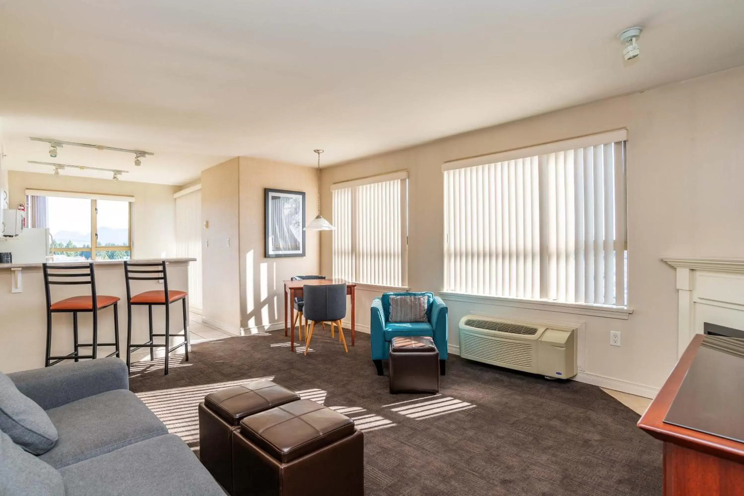 Photo of the whole room, Seating Area in Sandman Suites Surrey - Guildford