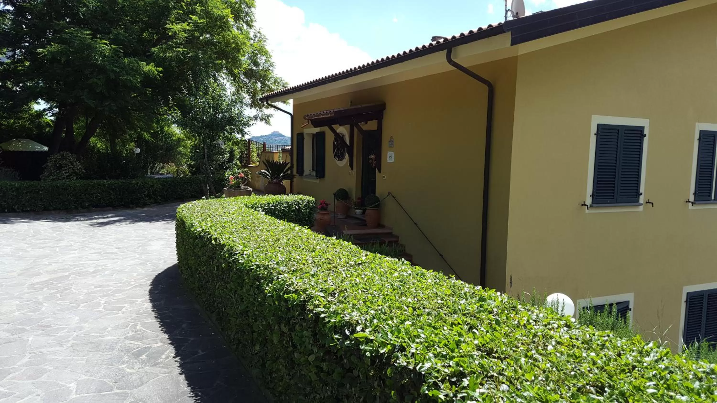 Facade/entrance in B&B La Valle