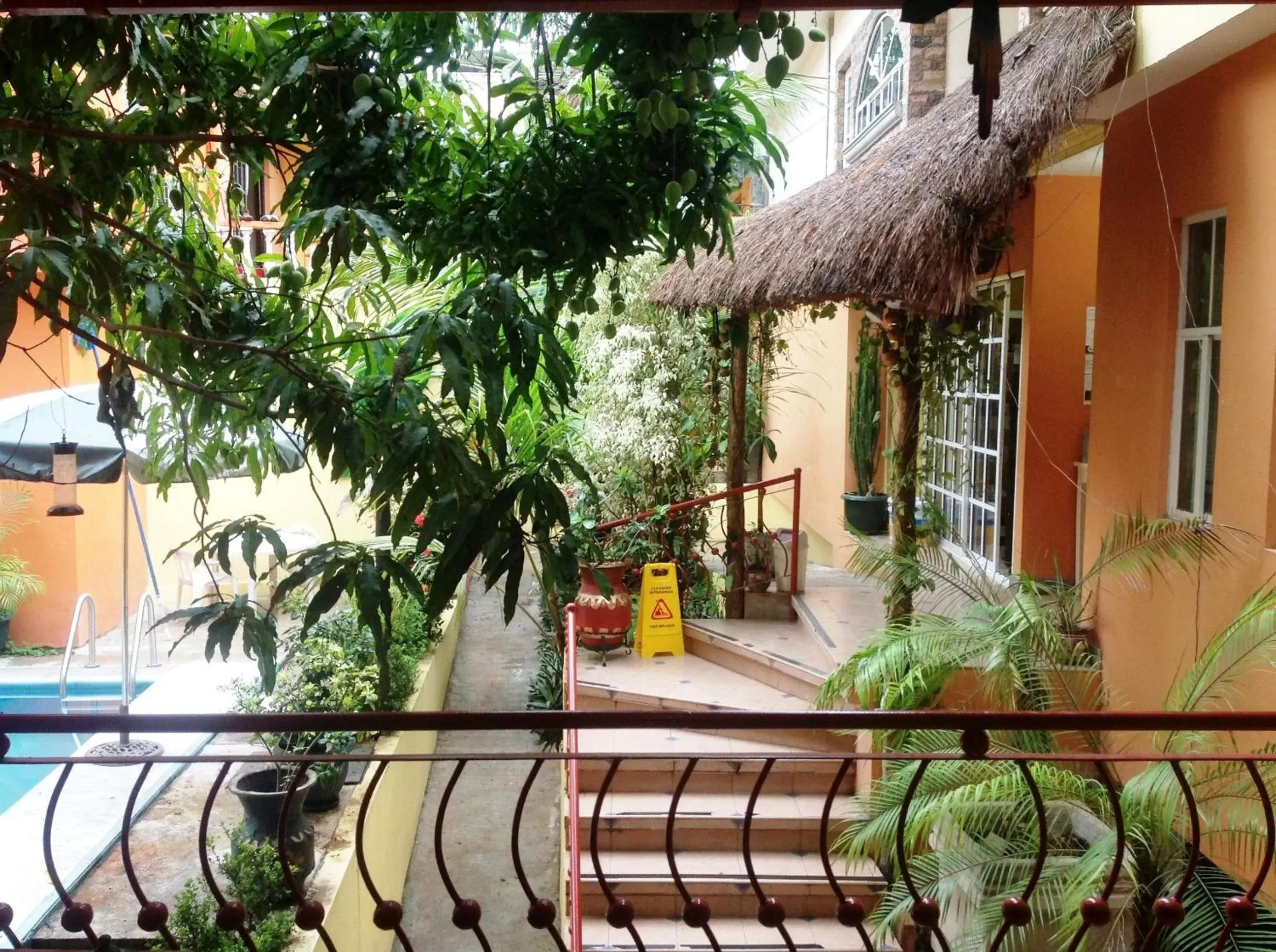 Facade/entrance in Hotel Paraiso Huasteco