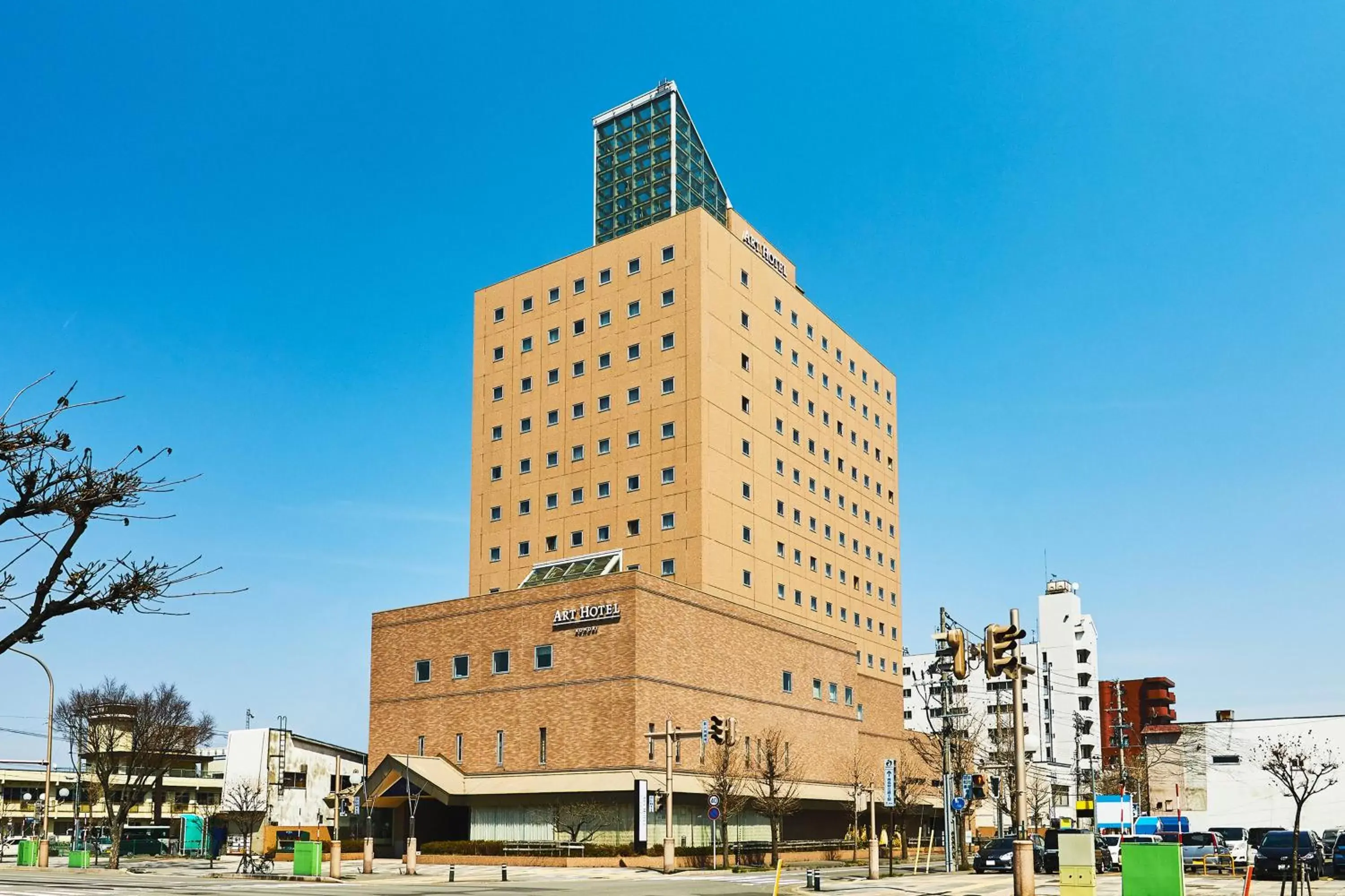 Facade/entrance, Property Building in ART HOTEL Aomori