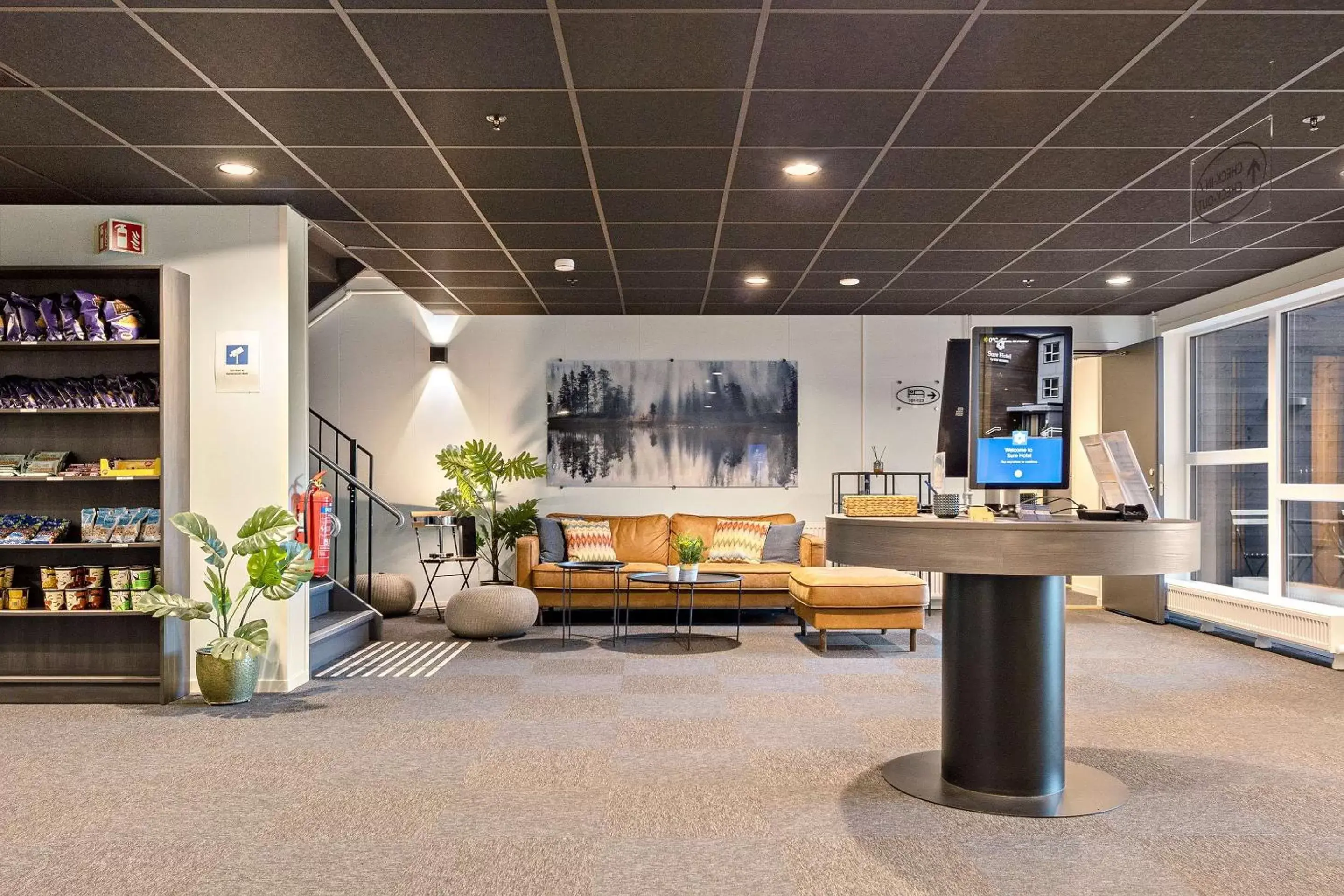 Lobby or reception, Lobby/Reception in Sure Hotel by Best Western Trondheim Airport